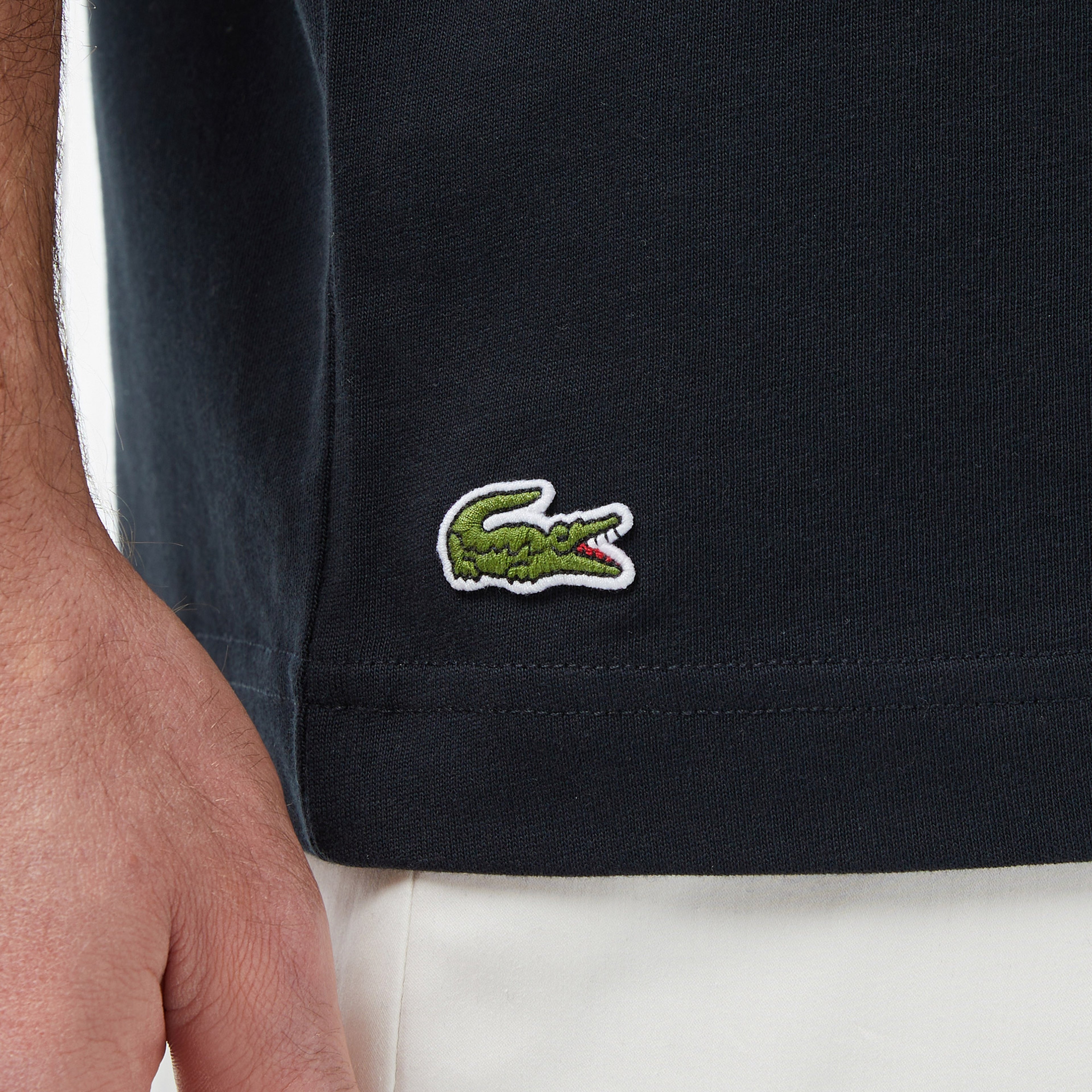 Erkek Loose Fit Bisiklet Yaka Siyah T-Shirt Erkek Loose Fit Bisiklet Yaka Siyah T-Shirt