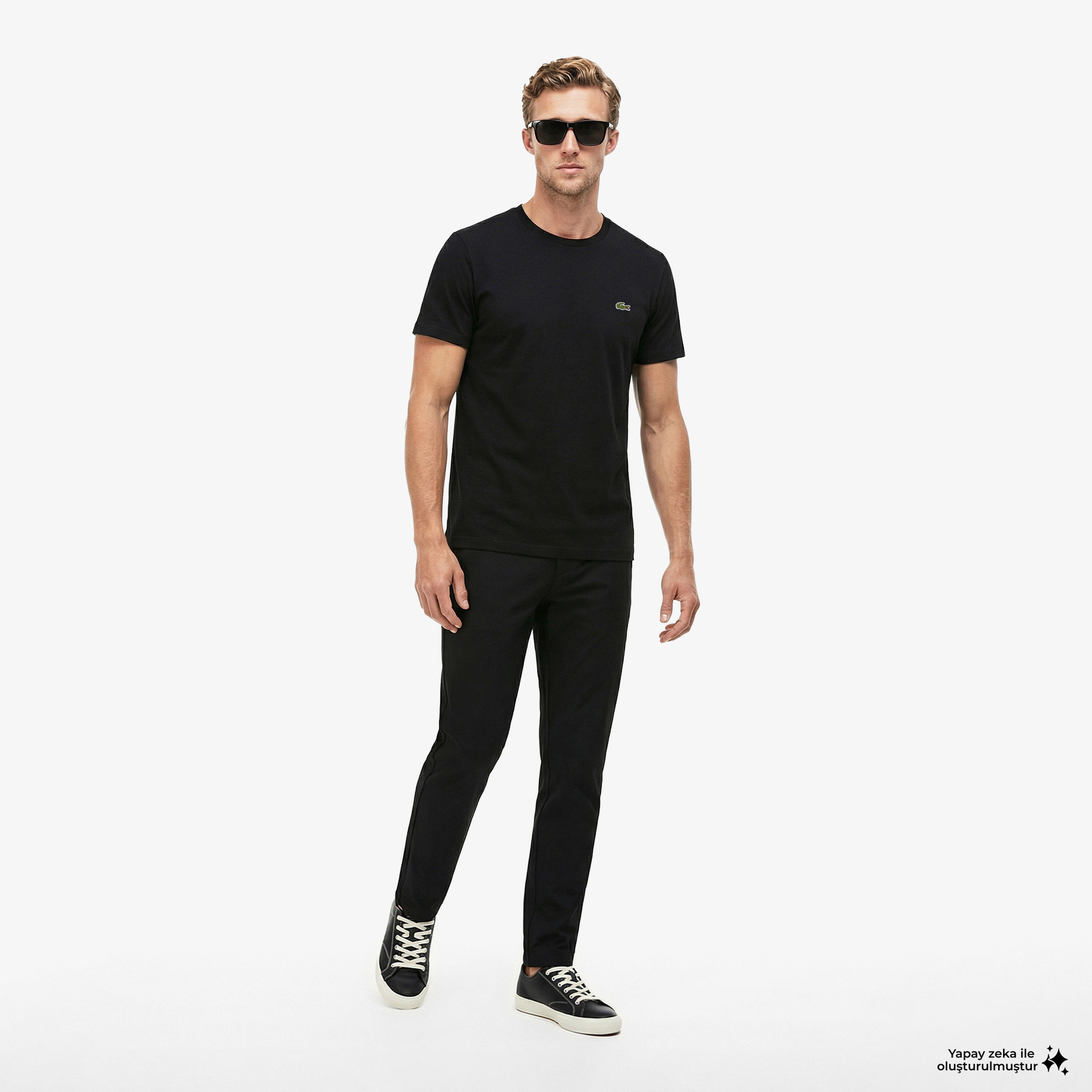 Erkek Relaxed Fit Siyah Pantolon Erkek Relaxed Fit Siyah Pantolon