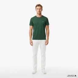 Erkek Slim Fit Beyaz Jean Pantolon Beyaz