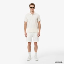 Erkek Regular Fit Krem Polo Krem