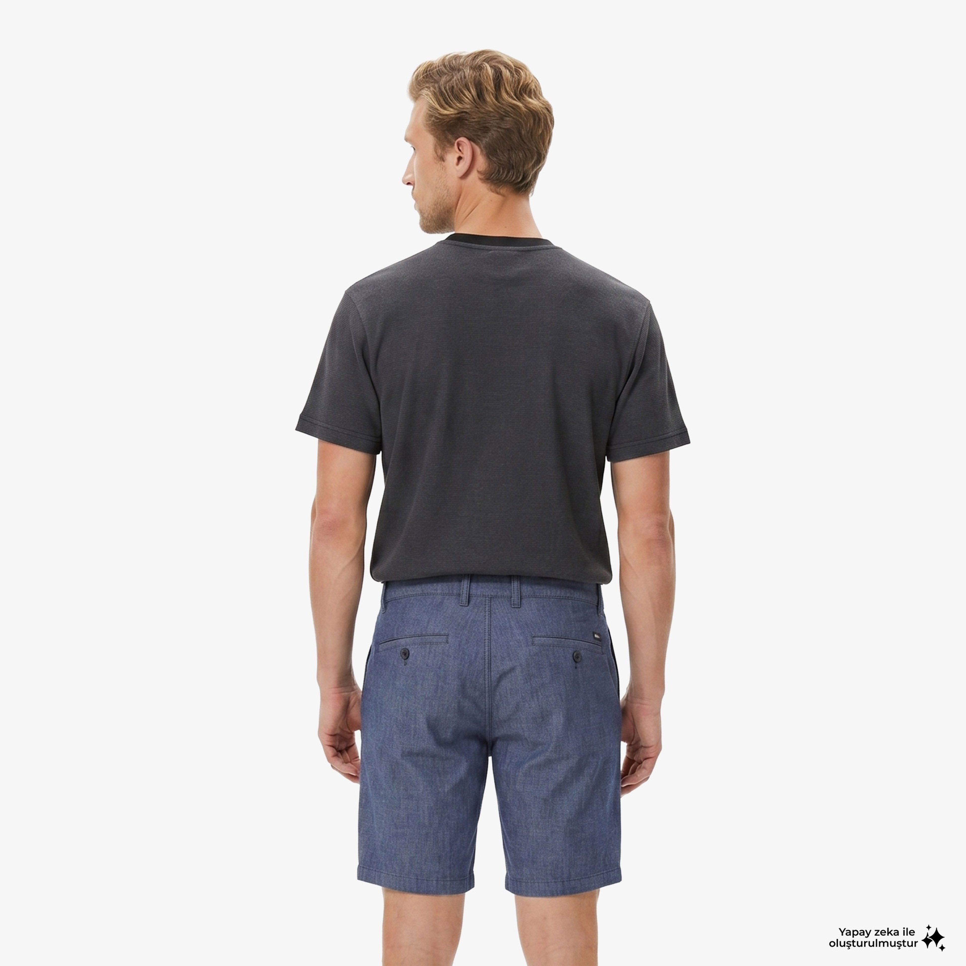Erkek Relaxed Fit Bisiklet Yaka Siyah T-Shirt Erkek Relaxed Fit Bisiklet Yaka Siyah T-Shirt
