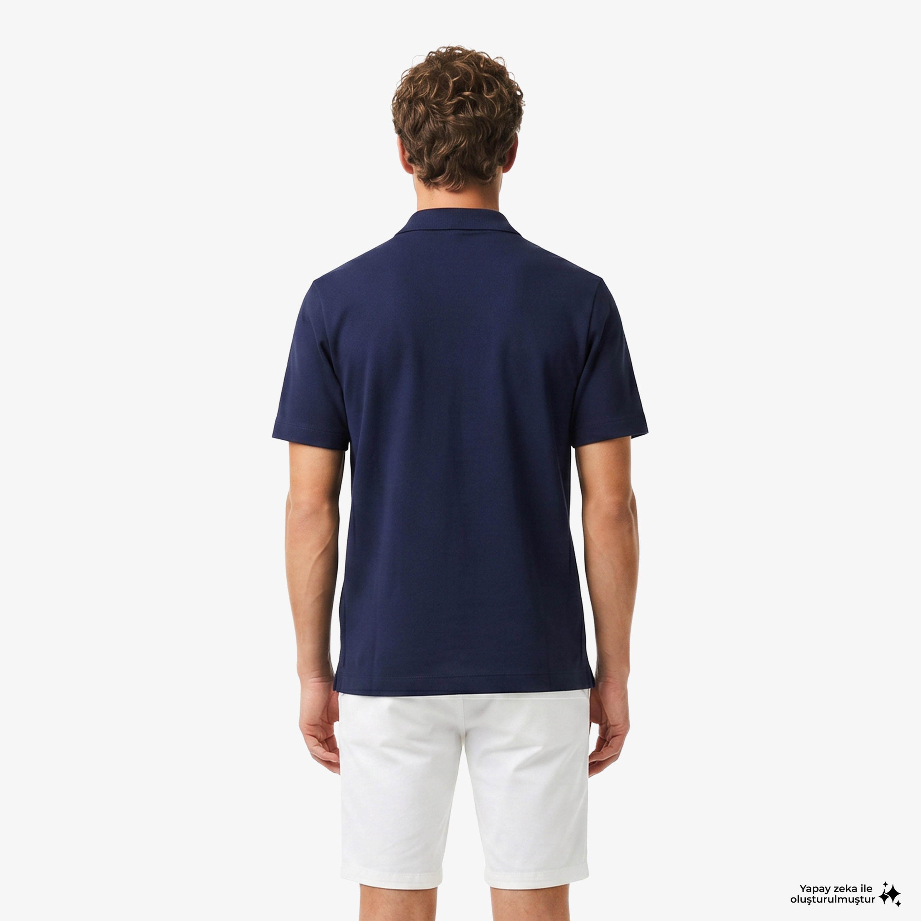 Erkek Relaxed Fit Kısa Kollu Lacivert Gömlek Erkek Relaxed Fit Kısa Kollu Lacivert Gömlek