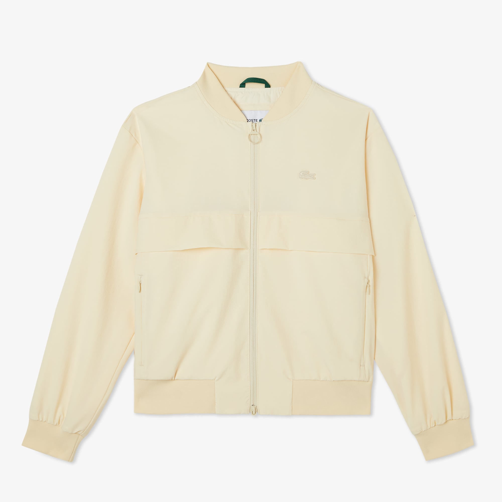 Lacoste Kadın Hakim Yaka Bej Bomber Ceket görsel 3
