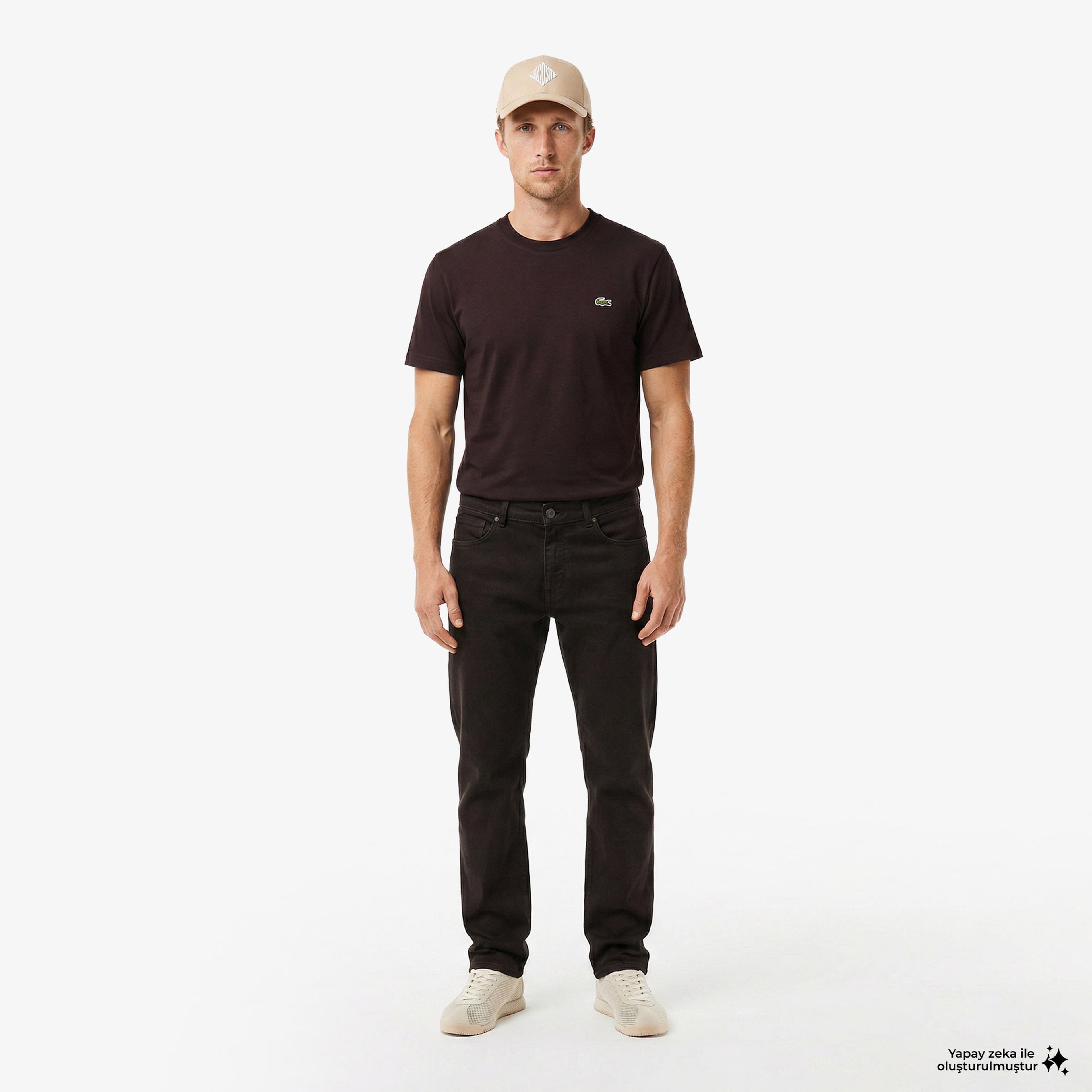 Erkek Slim Fit Kahverengi Pantolon Erkek Slim Fit Kahverengi Pantolon