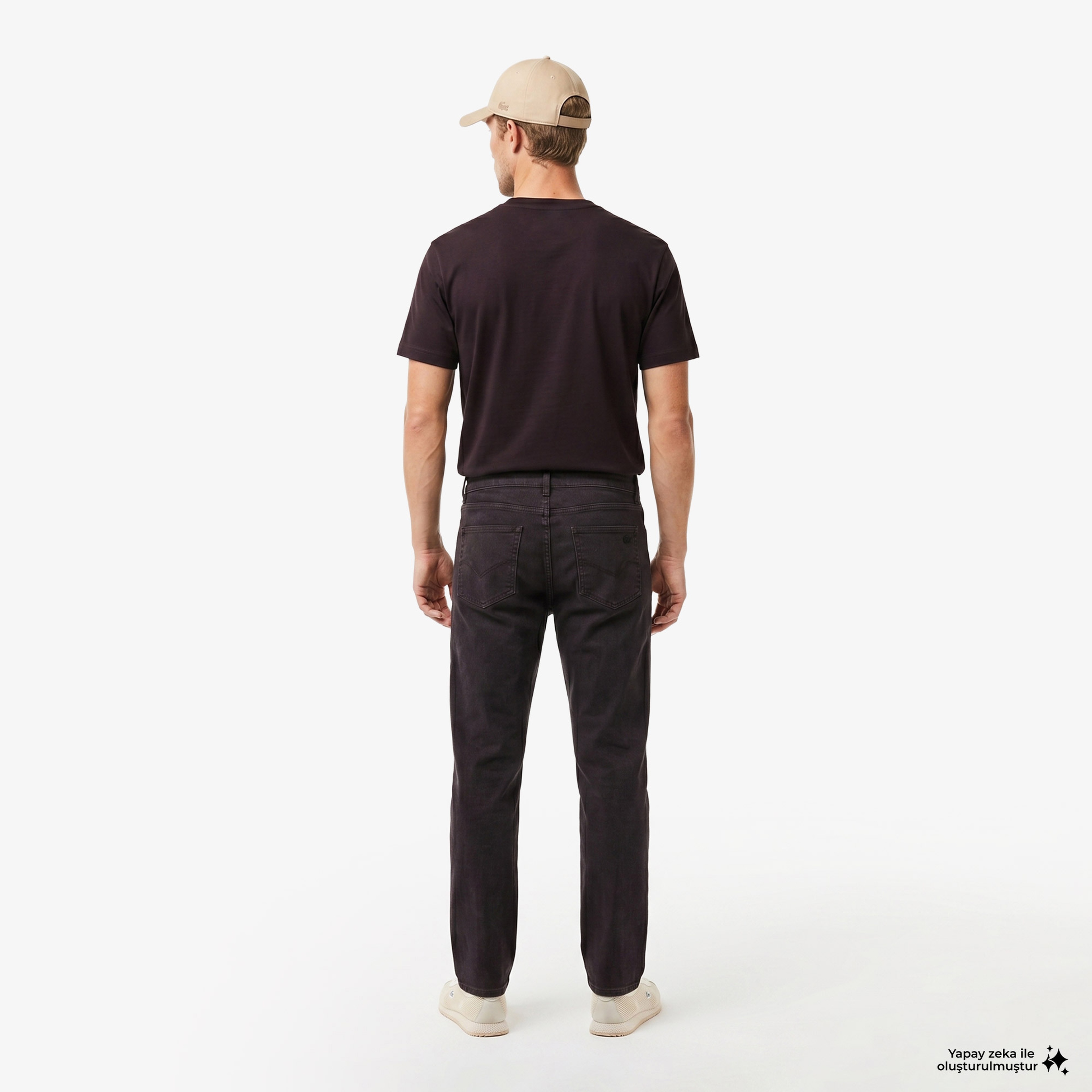 Erkek Slim Fit Kahverengi Pantolon Erkek Slim Fit Kahverengi Pantolon