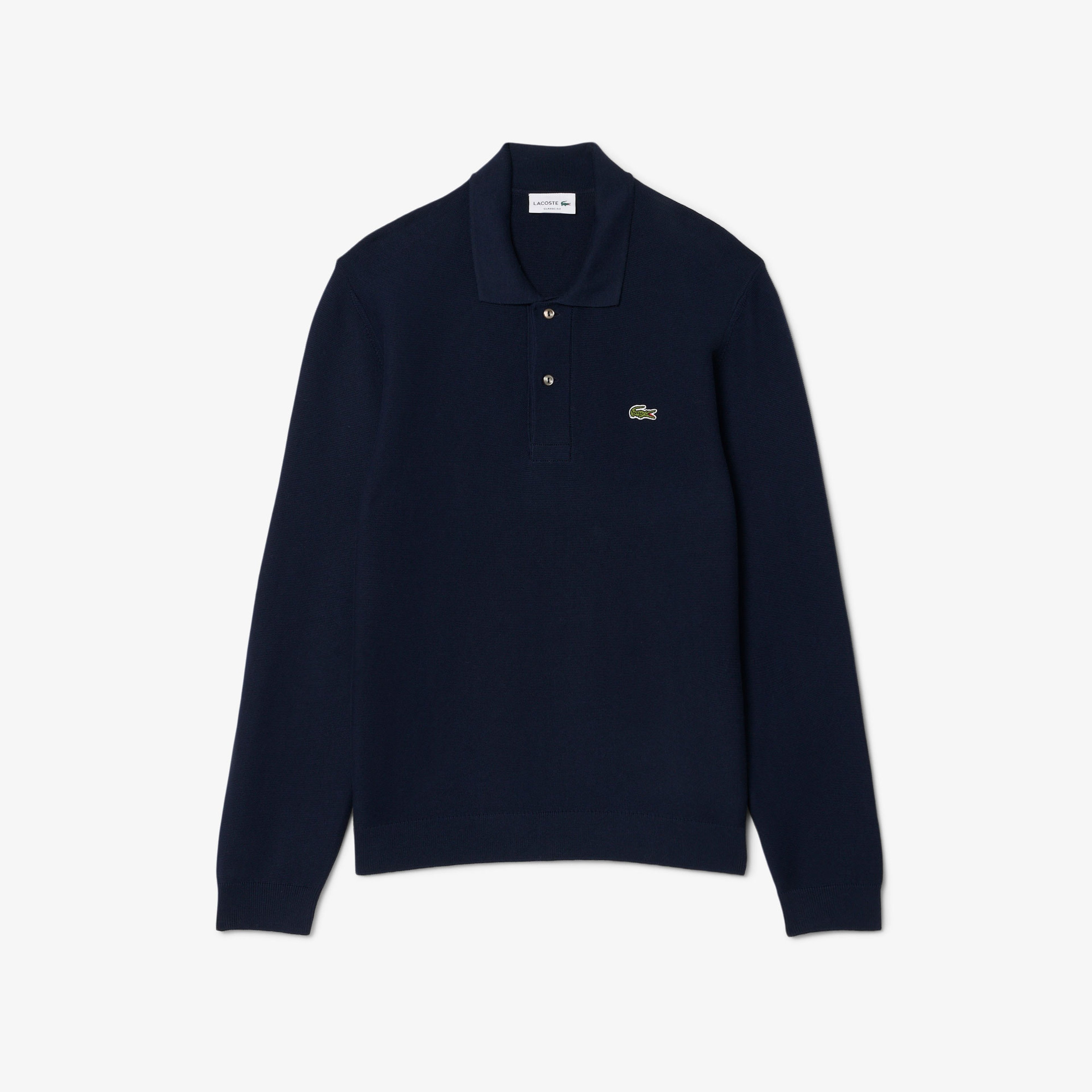 Erkek Classic Fit Polo Yaka Lacivert Kazak