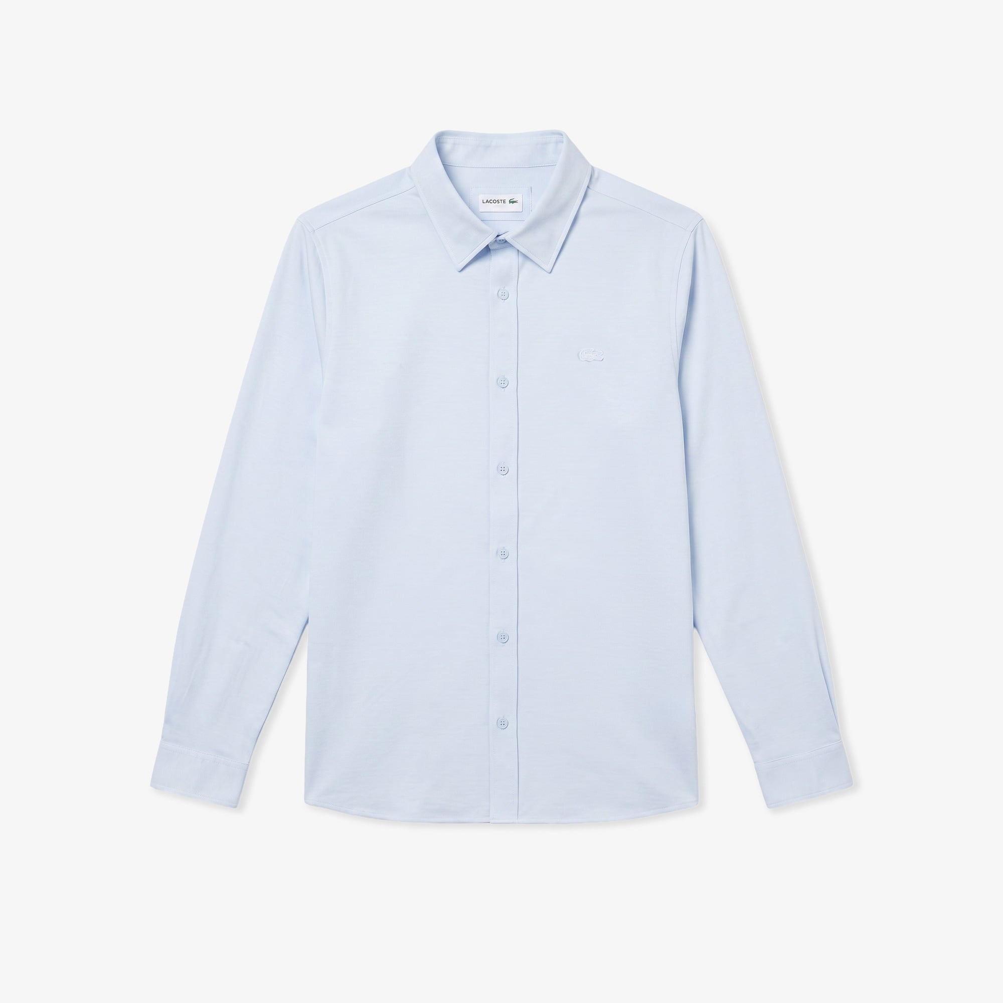 Erkek Slim Fit Açık Mavi Gömlek