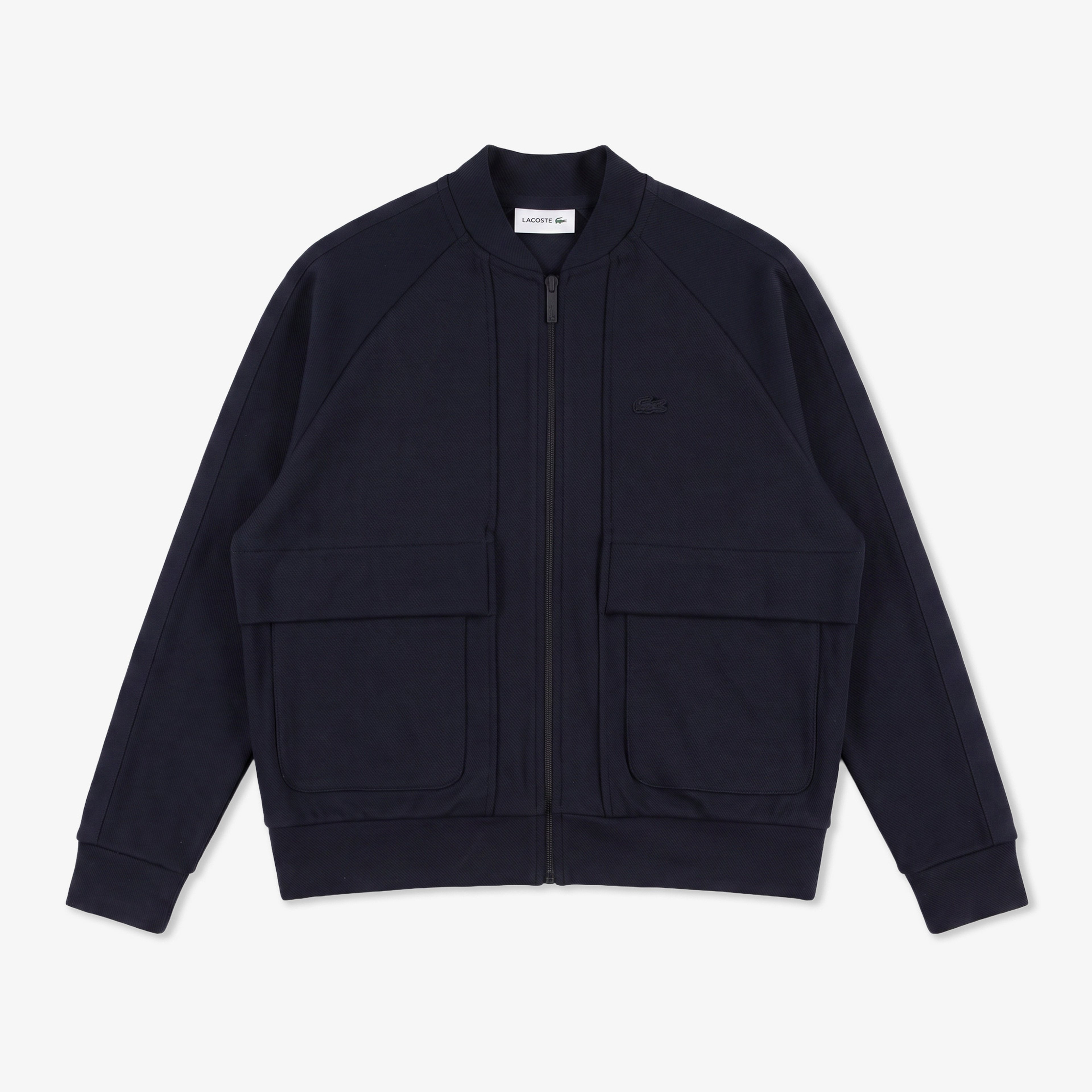 Kadın Regular Fit Fermuarlı Lacivert Sweatshirt