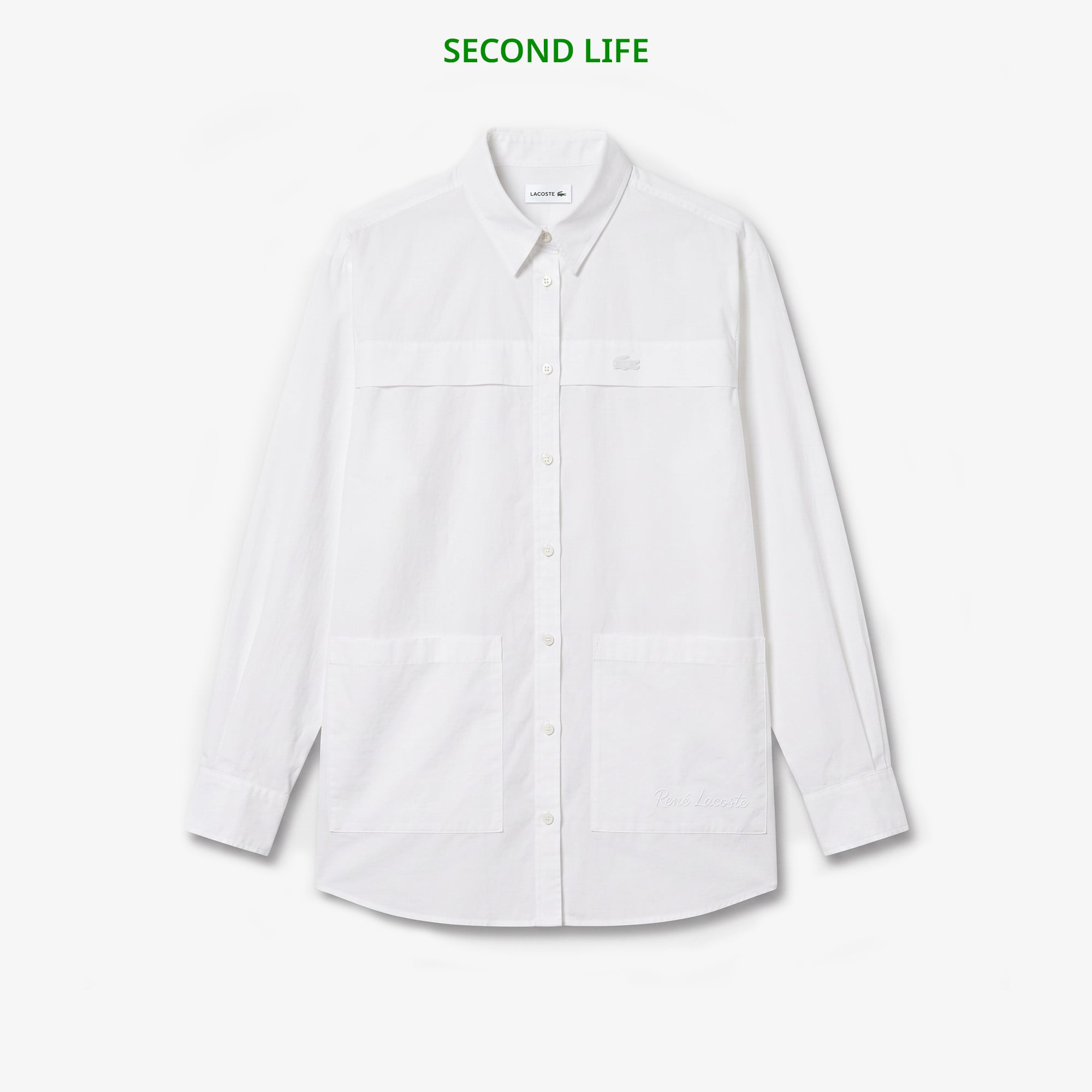İkinci El Kadın Relaxed Fit Beyaz Gömlek Beyaz