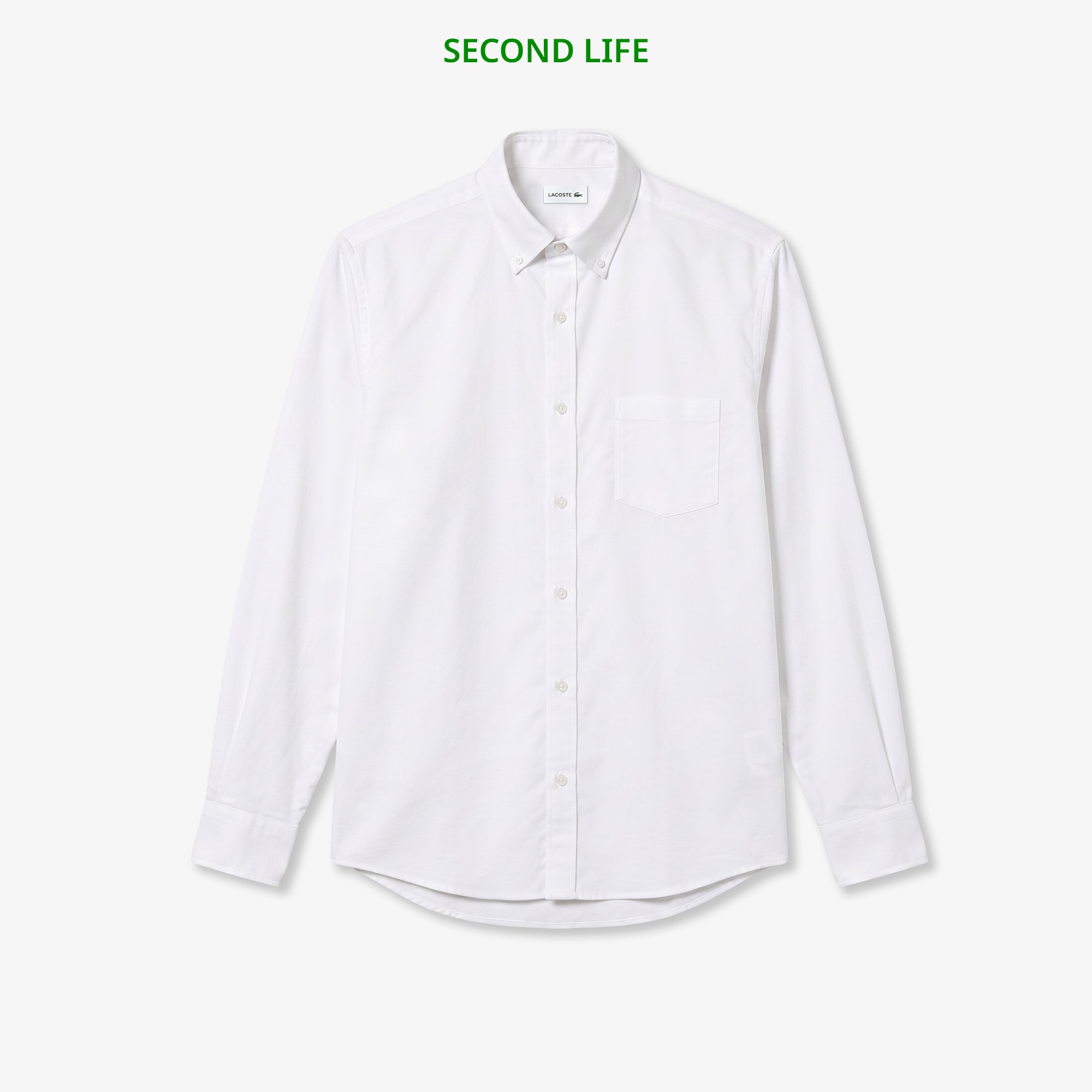İkinci El Erkek Regular Fit Beyaz Gömlek
