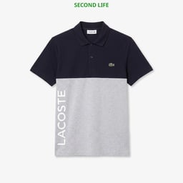 İkinci El Erkek Regular Fit Renk Bloklu Siyah Polo Siyah