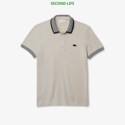 İkinci El Erkek Regular Fit Desenli Bej Polo Bej