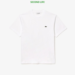 İkinci El Erkek Classic Fit Bisiklet Yaka Beyaz T-Shirt Beyaz