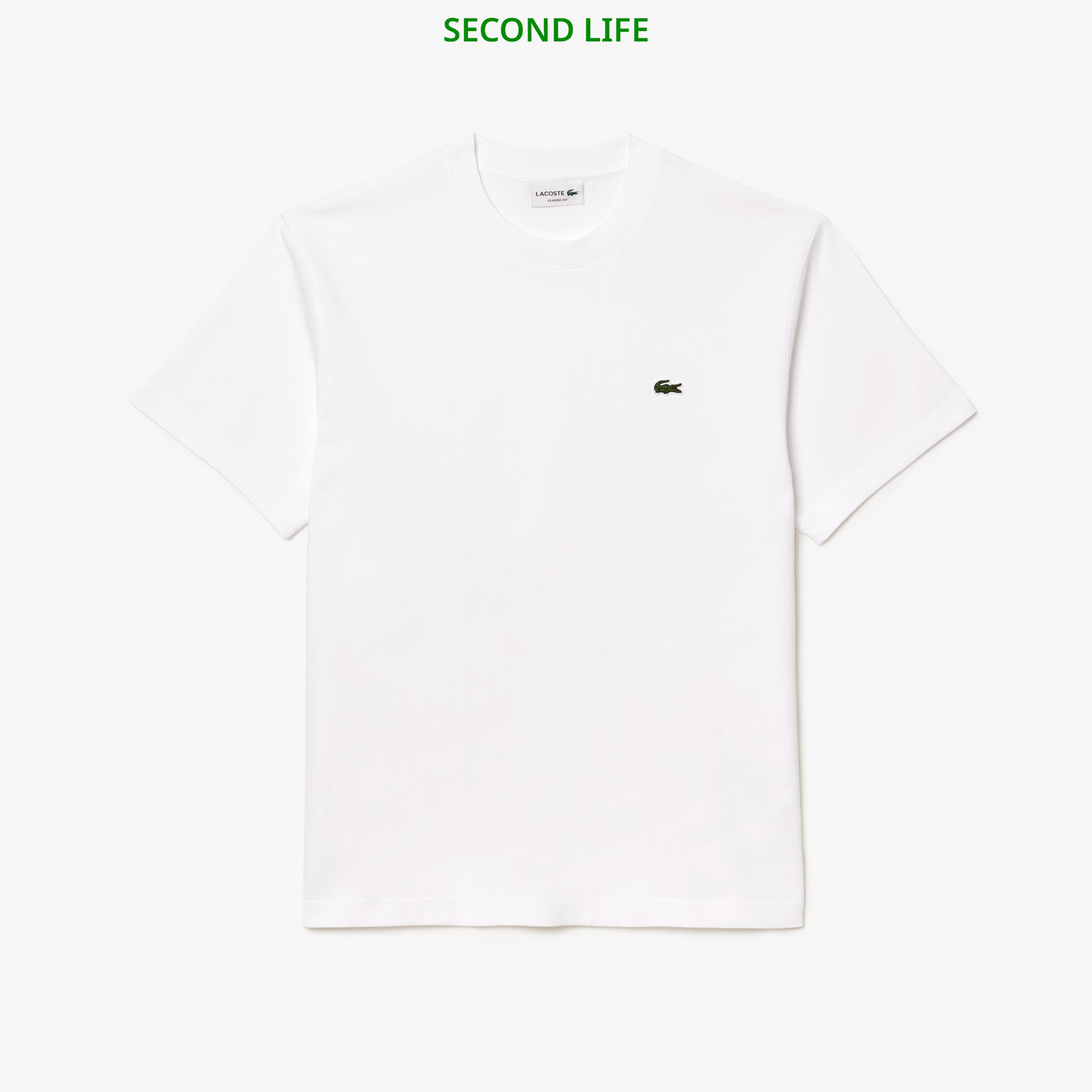 İkinci El Erkek Classic Fit Bisiklet Yaka Beyaz T-Shirt İkinci El Erkek Classic Fit Bisiklet Yaka Beyaz T-Shirt