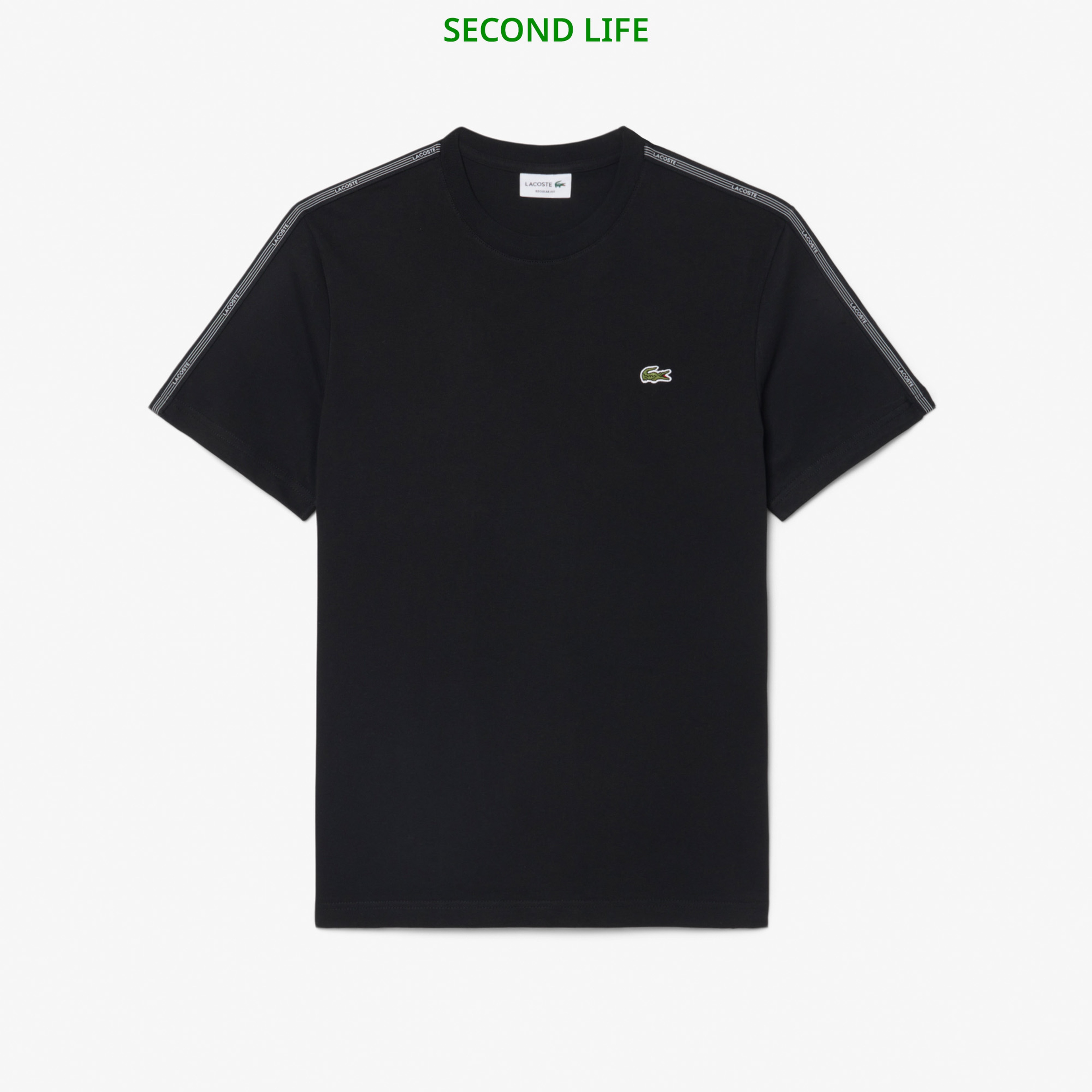İkinci El Erkek Regular Fit Bisiklet Yaka Siyah T-Shirt İkinci El Erkek Regular Fit Bisiklet Yaka Siyah T-Shirt