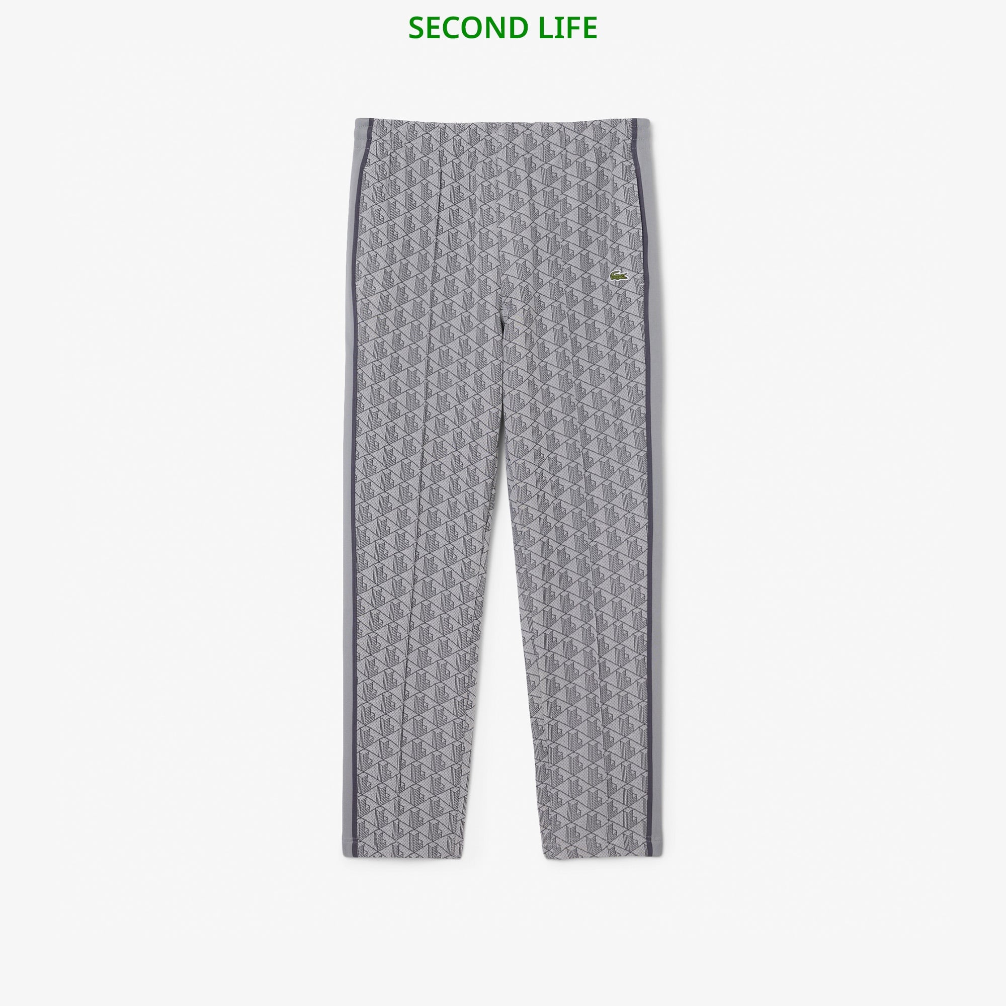 İkinci El Erkek Regular Fit Monogram Gri Eşofman Altı