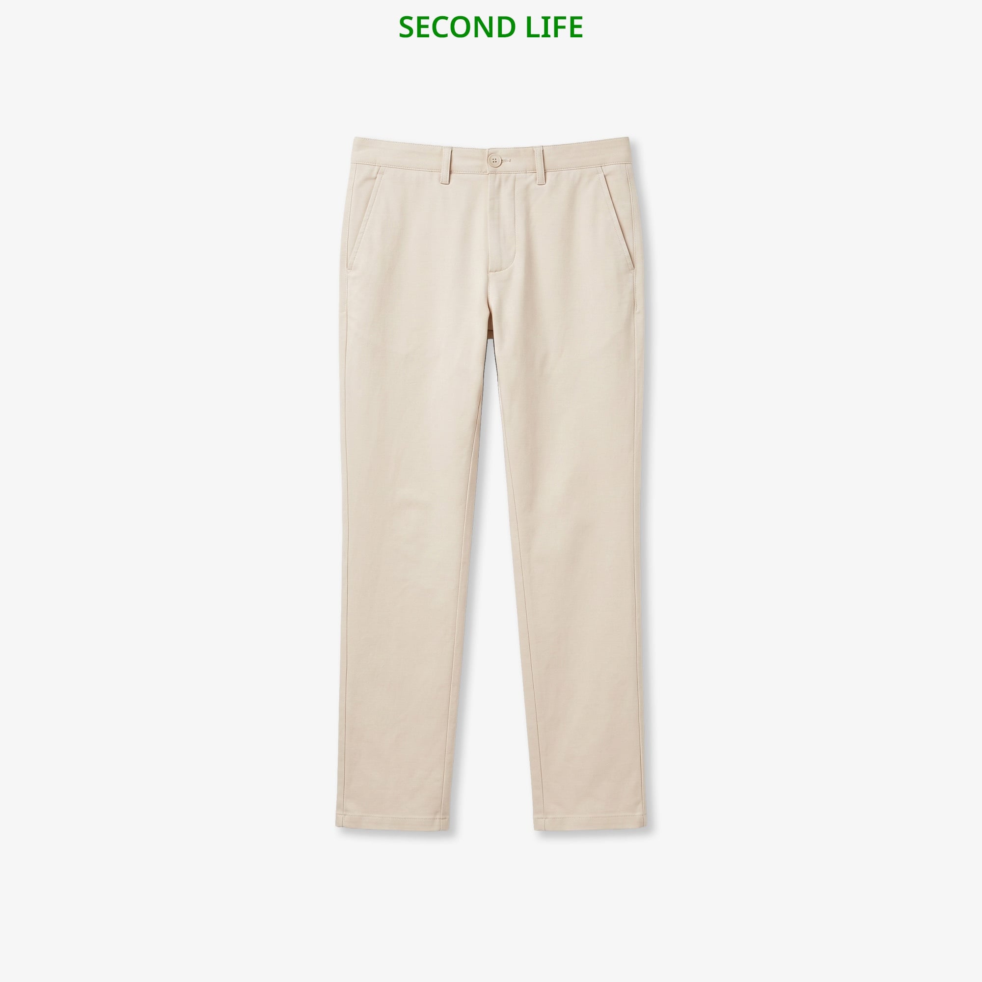 İkinci El Erkek Slim Fit Chino Krem Pantolon