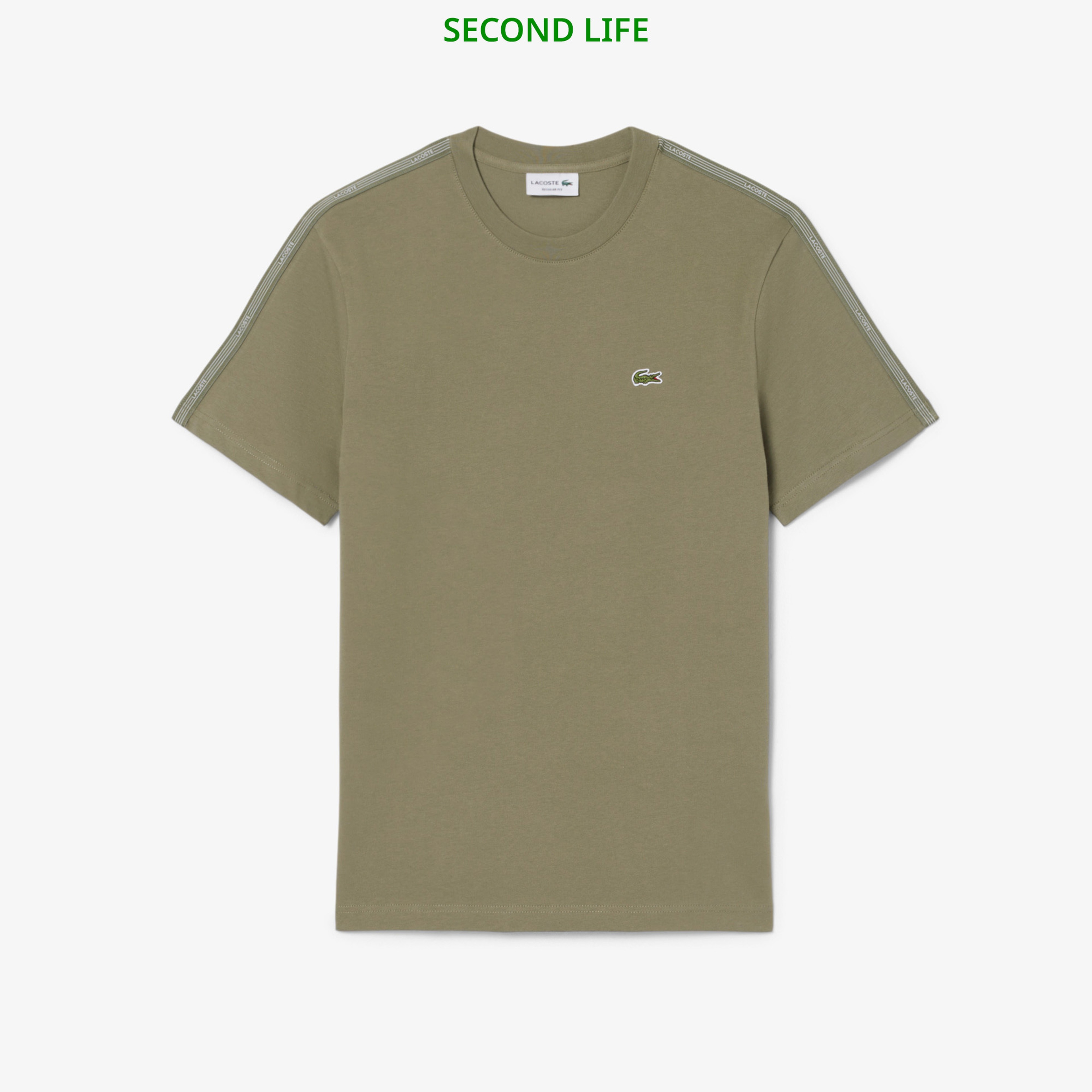İkinci El Erkek Regular Fit Bisiklet Yaka Haki T-Shirt İkinci El Erkek Regular Fit Bisiklet Yaka Haki T-Shirt