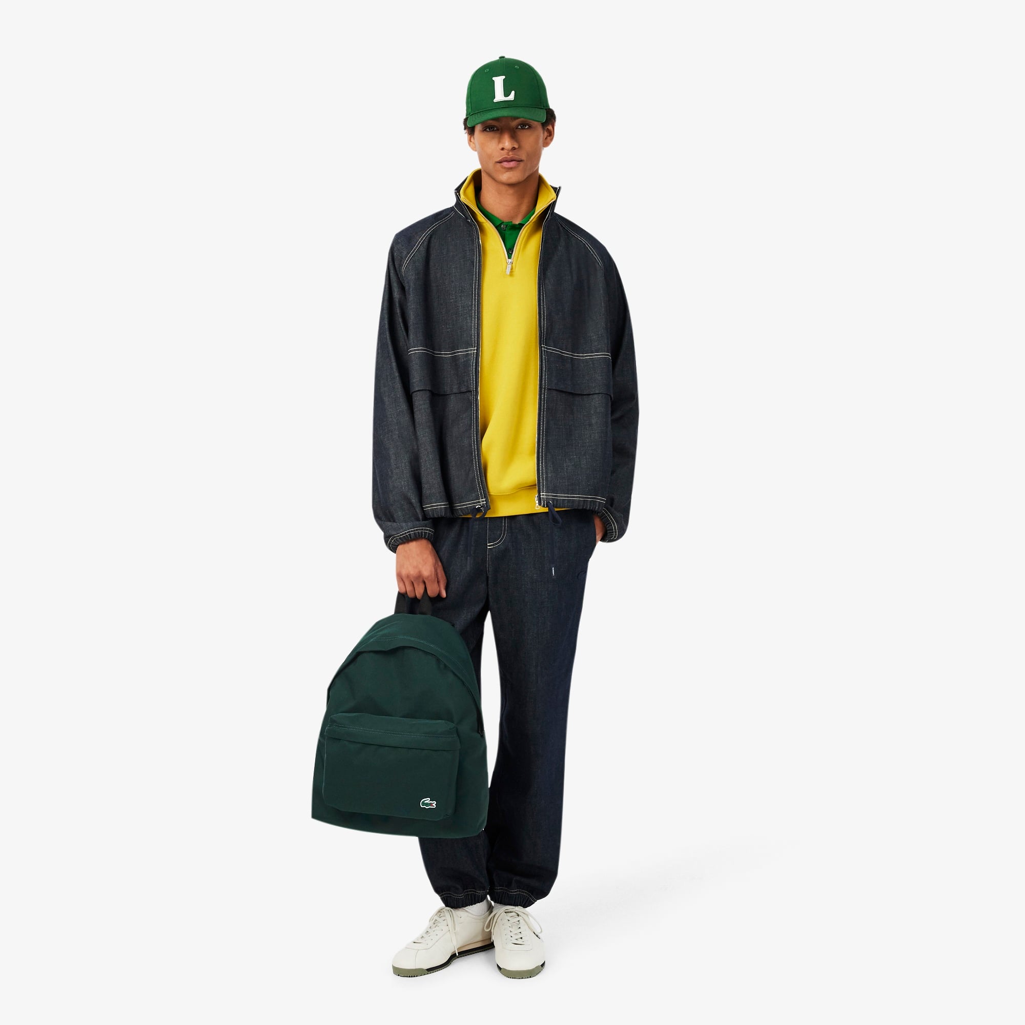 Casual Croc Unisex Koyu Yeşil Sırt Çantası
