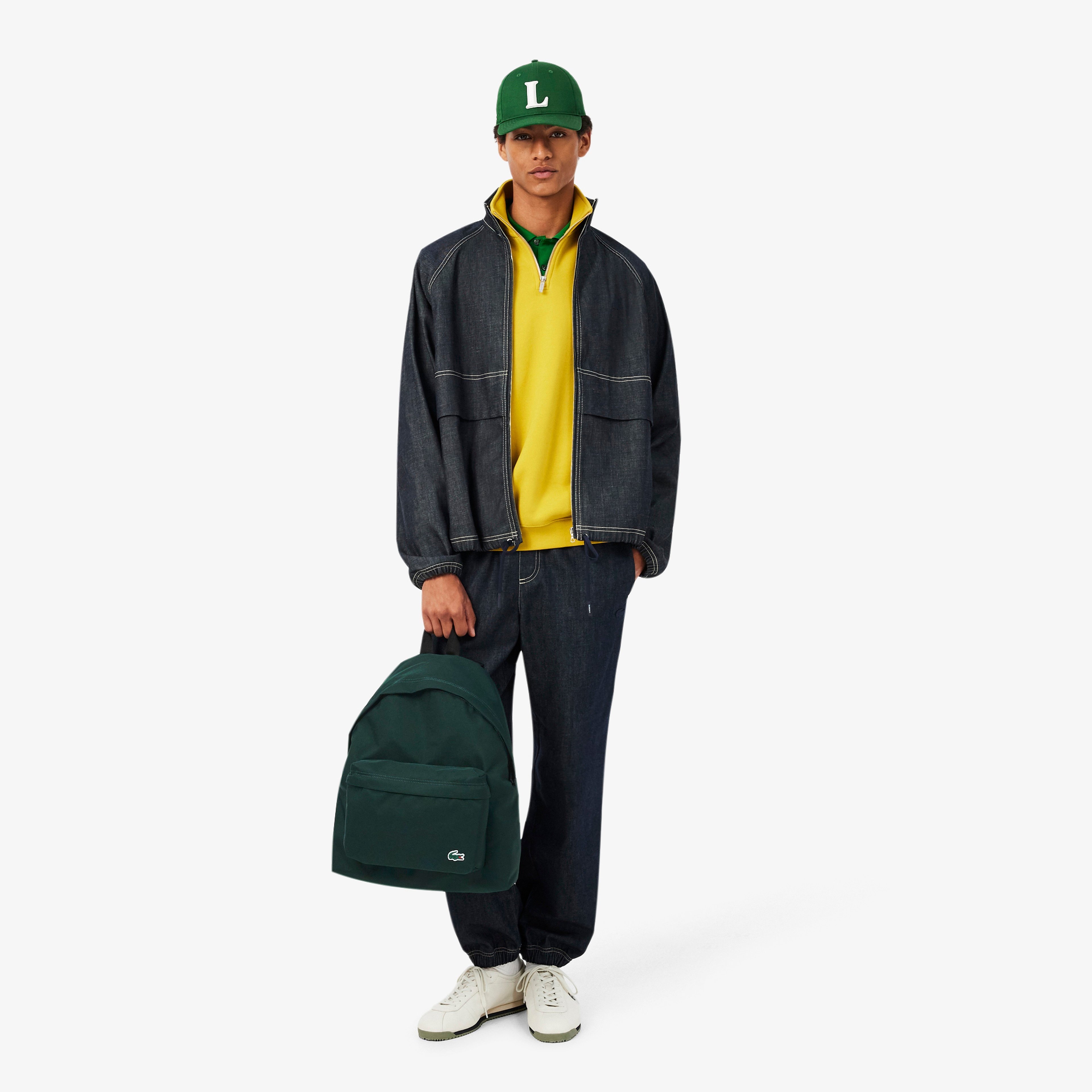 Casual Croc Unisex Koyu Yeşil Sırt Çantası
