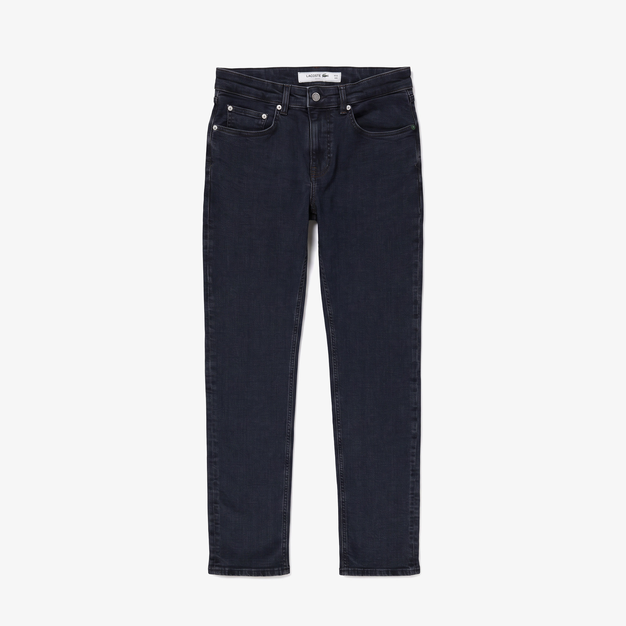 Lacoste Erkek Slim Fit Lacivert Jean Pantolon görsel 3