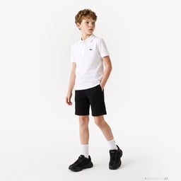 Çocuk Beyaz Polo Beyaz