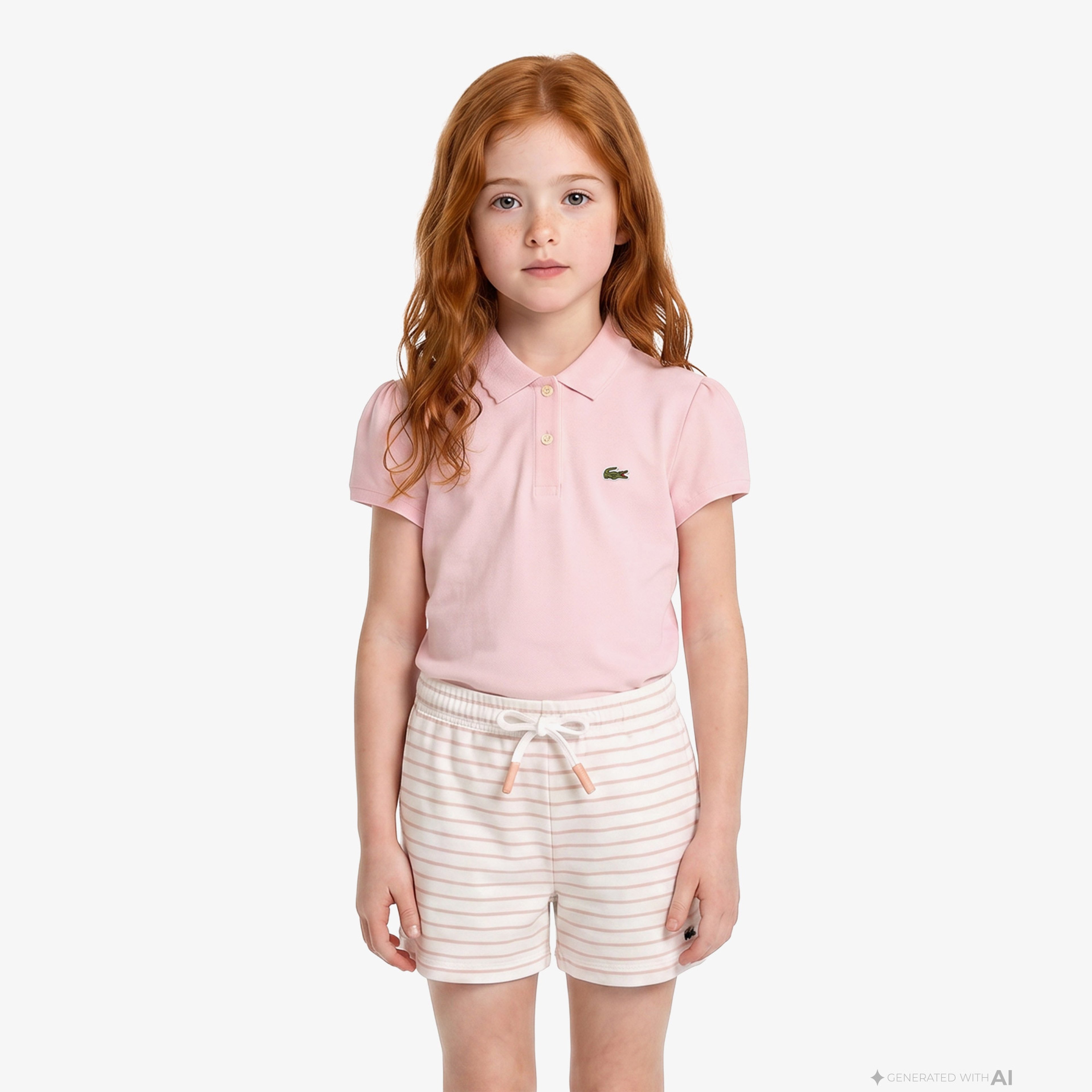 Kız Çocuk Pembe Polo Kız Çocuk Pembe Polo