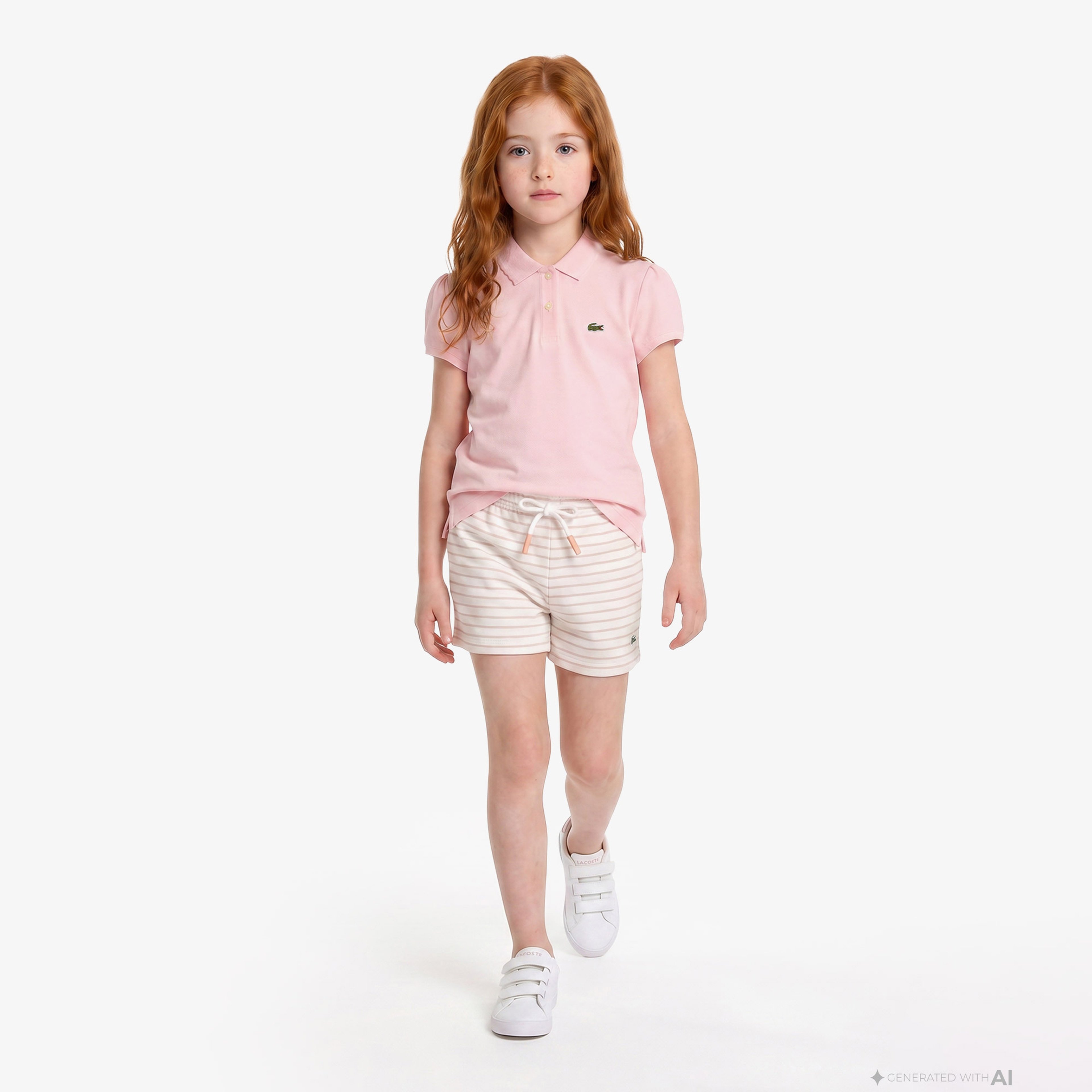 Kız Çocuk Pembe Polo Kız Çocuk Pembe Polo
