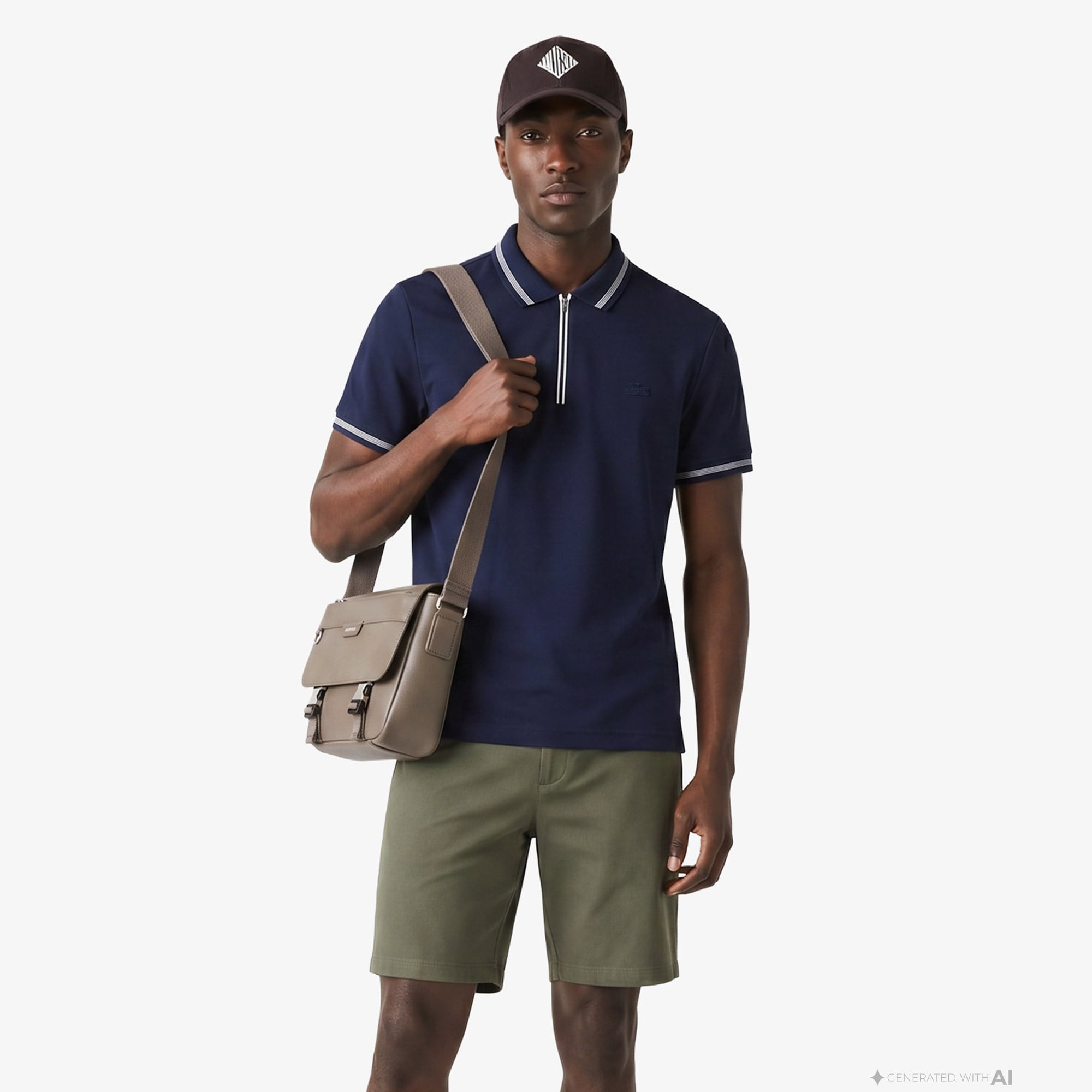 Erkek Regular Fit Lacivert Polo