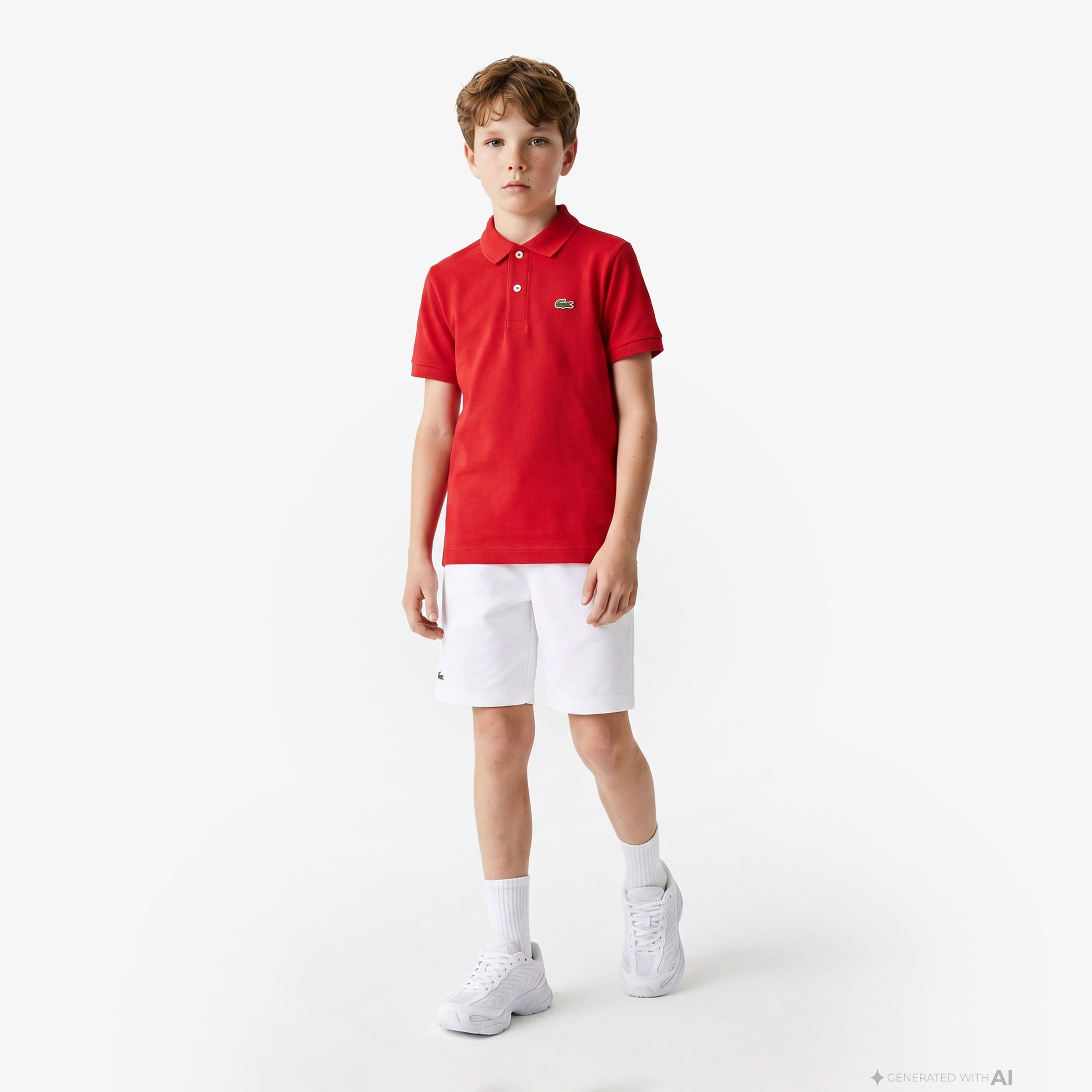 Çocuk Kırmızı Polo