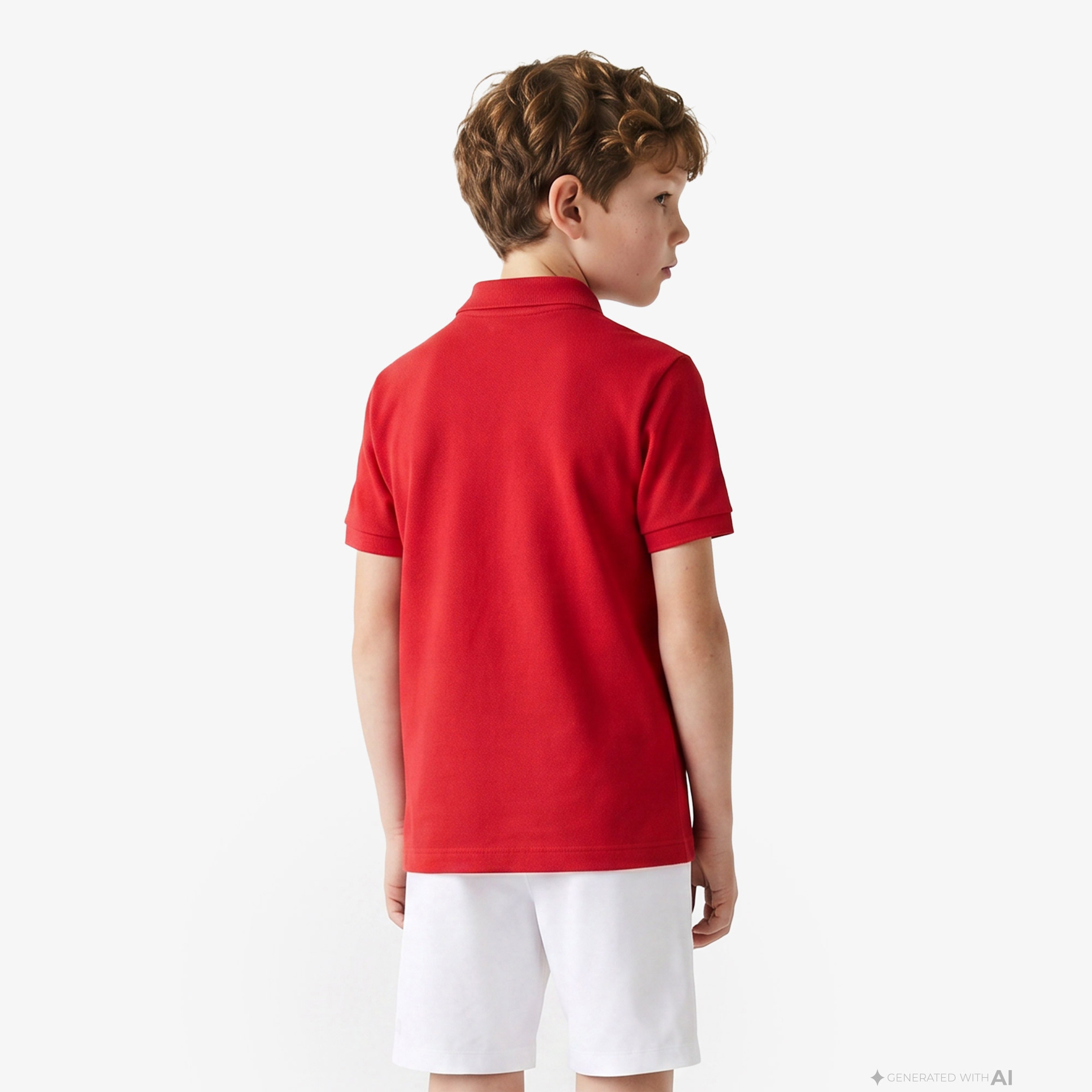 Çocuk Kırmızı Polo