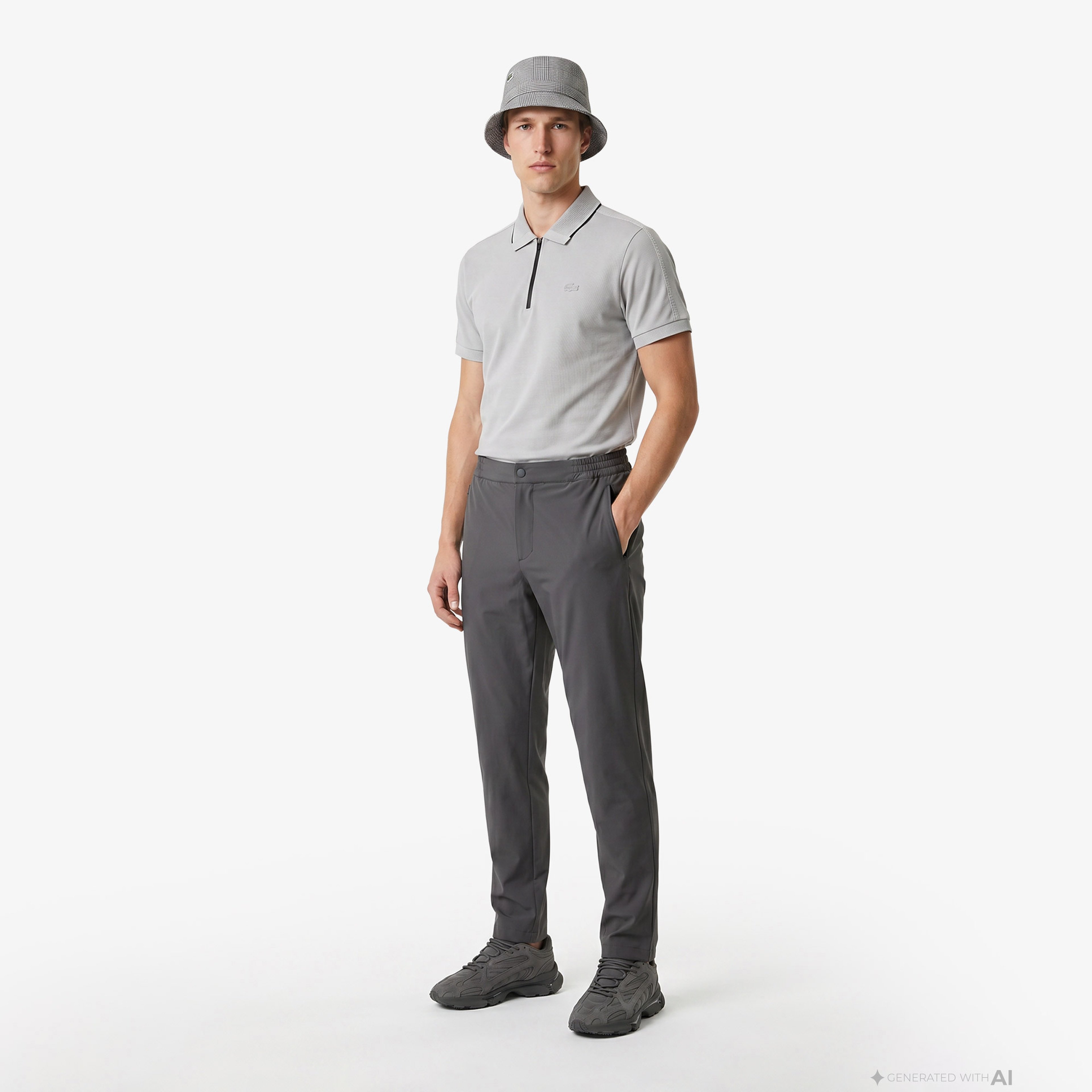 Erkek Slim Fit Koyu Gri Pantolon Erkek Slim Fit Koyu Gri Pantolon
