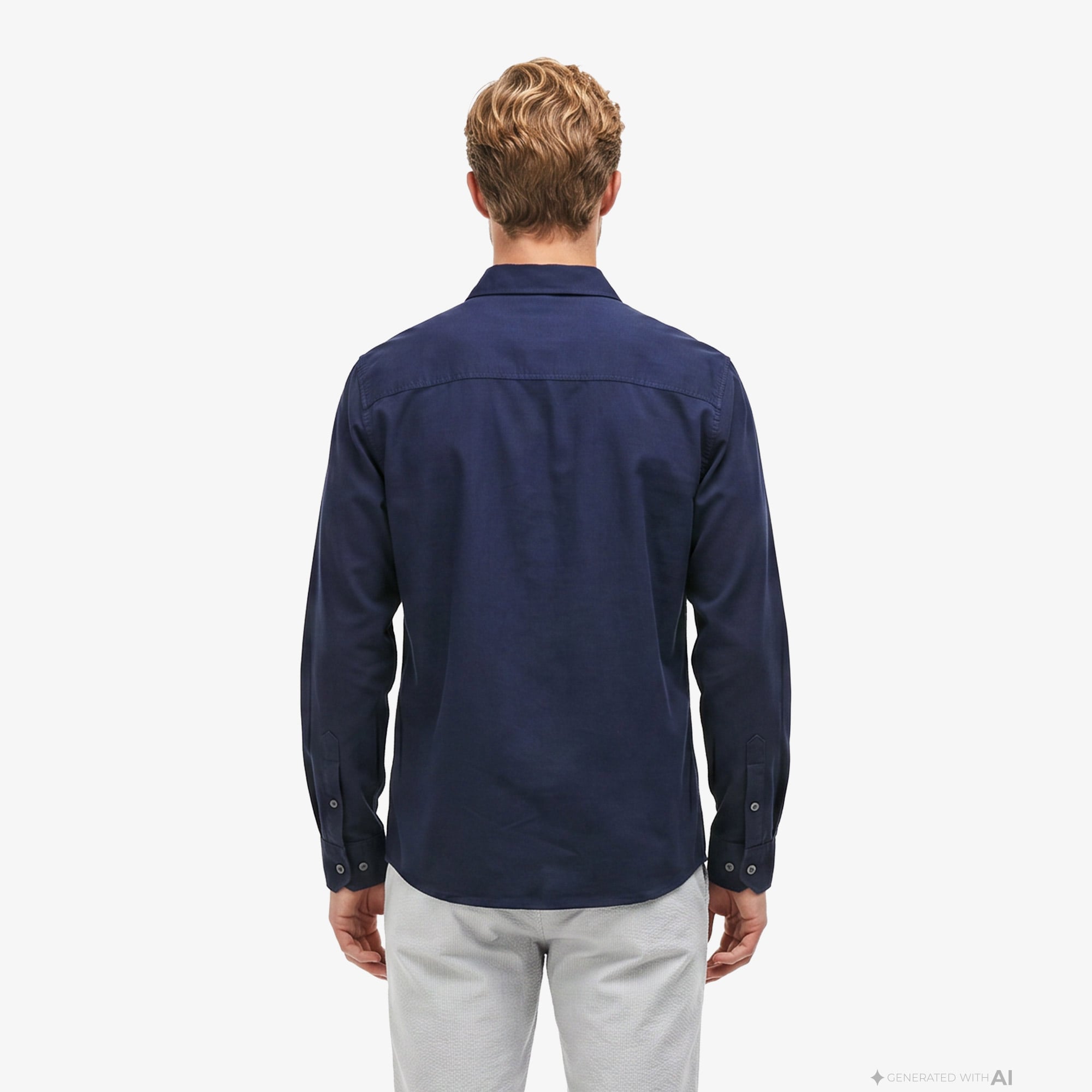 Lacoste Erkek Regular Fit Lacivert Gömlek görsel 2