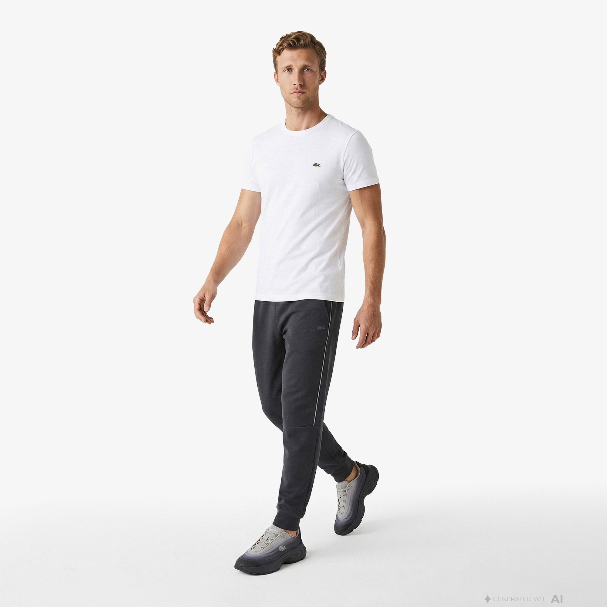 Erkek Regular Fit Koyu Gri Eşofman Altı