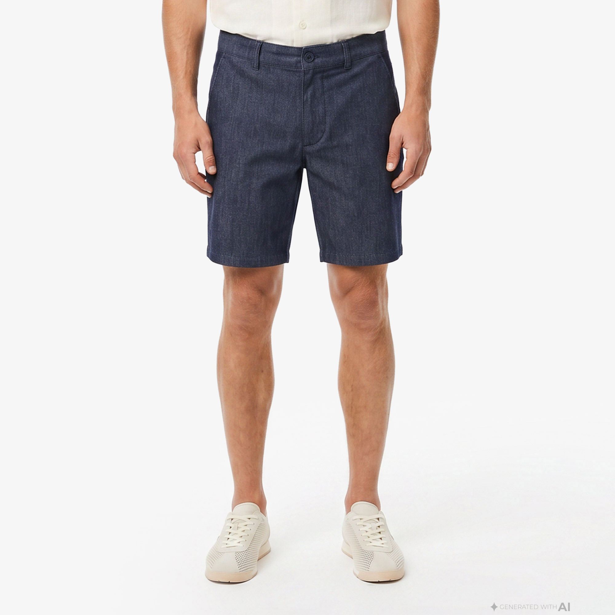 Lacoste Erkek Slim Fit Lacivert Bermuda Şort görsel 2
