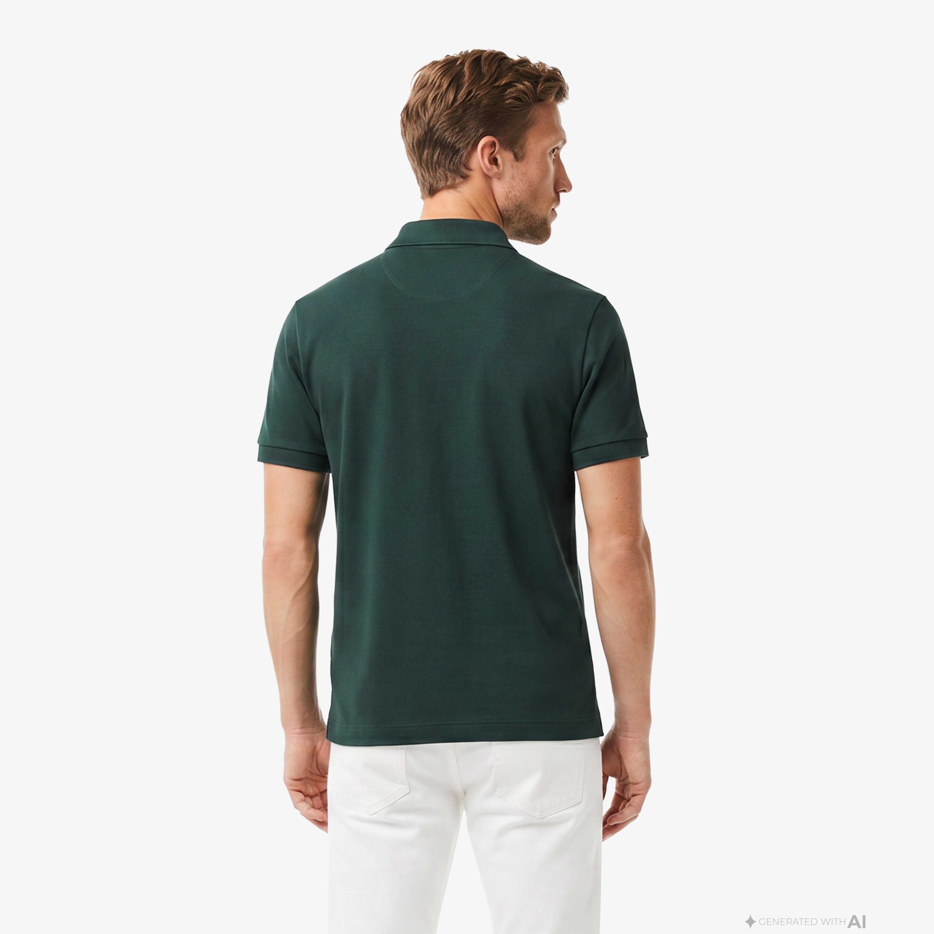 L.12.12 Light Erkek Classic Fit Yeşil Polo L.12.12 Light Erkek Classic Fit Yeşil Polo