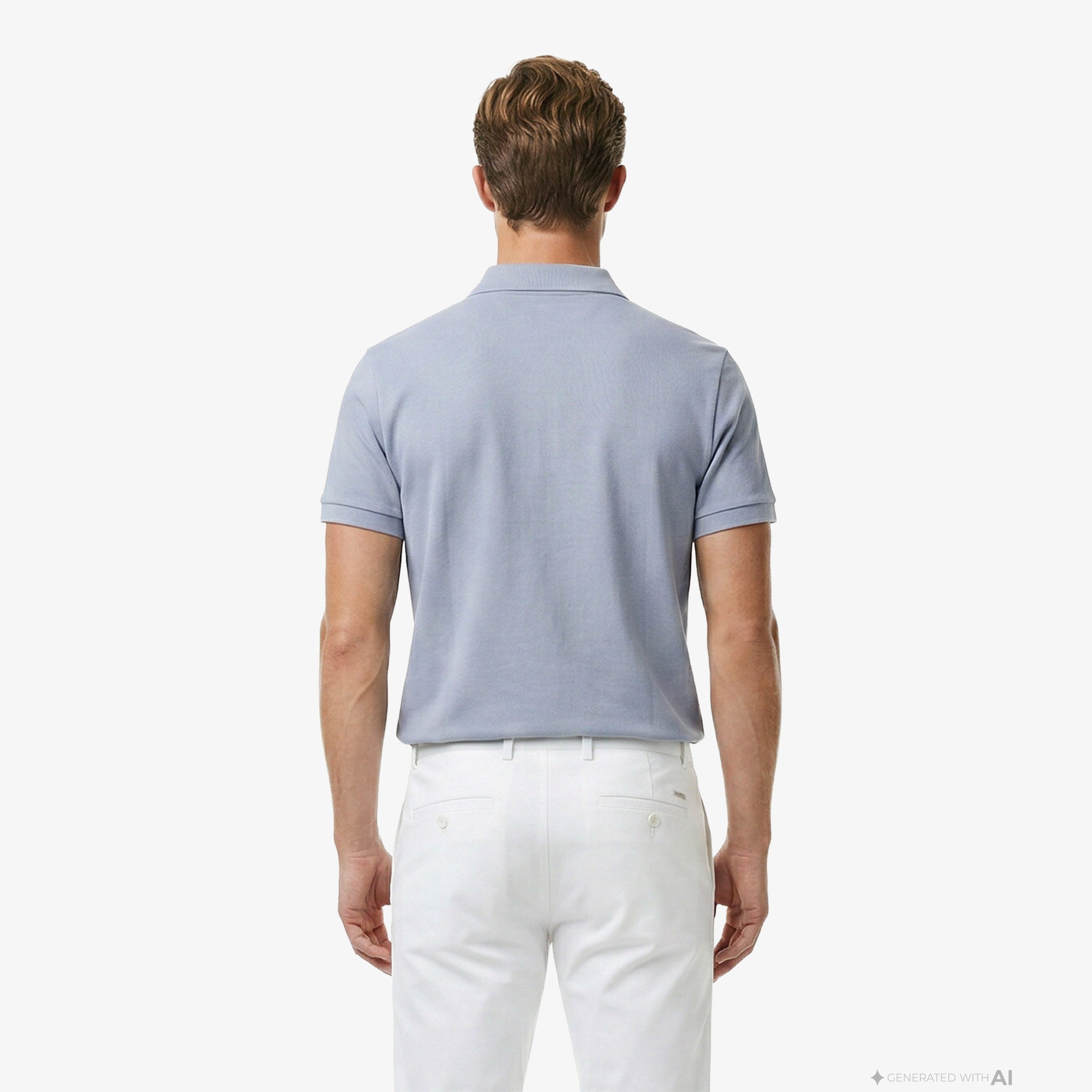Erkek Regular Fit Mavi Paris Polo Erkek Regular Fit Mavi Paris Polo