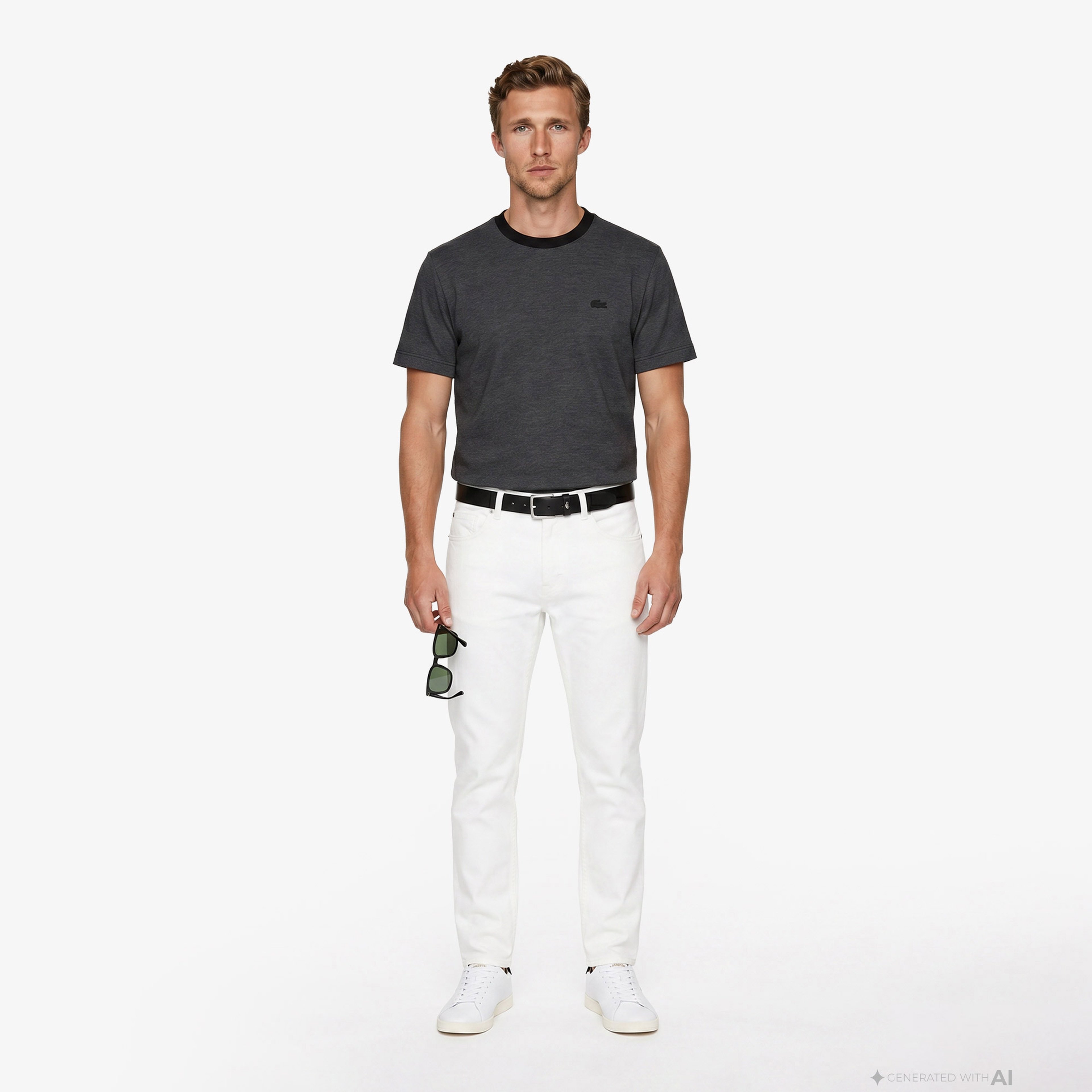 Erkek Slim Fit Krem Jean Pantolon Erkek Slim Fit Krem Jean Pantolon
