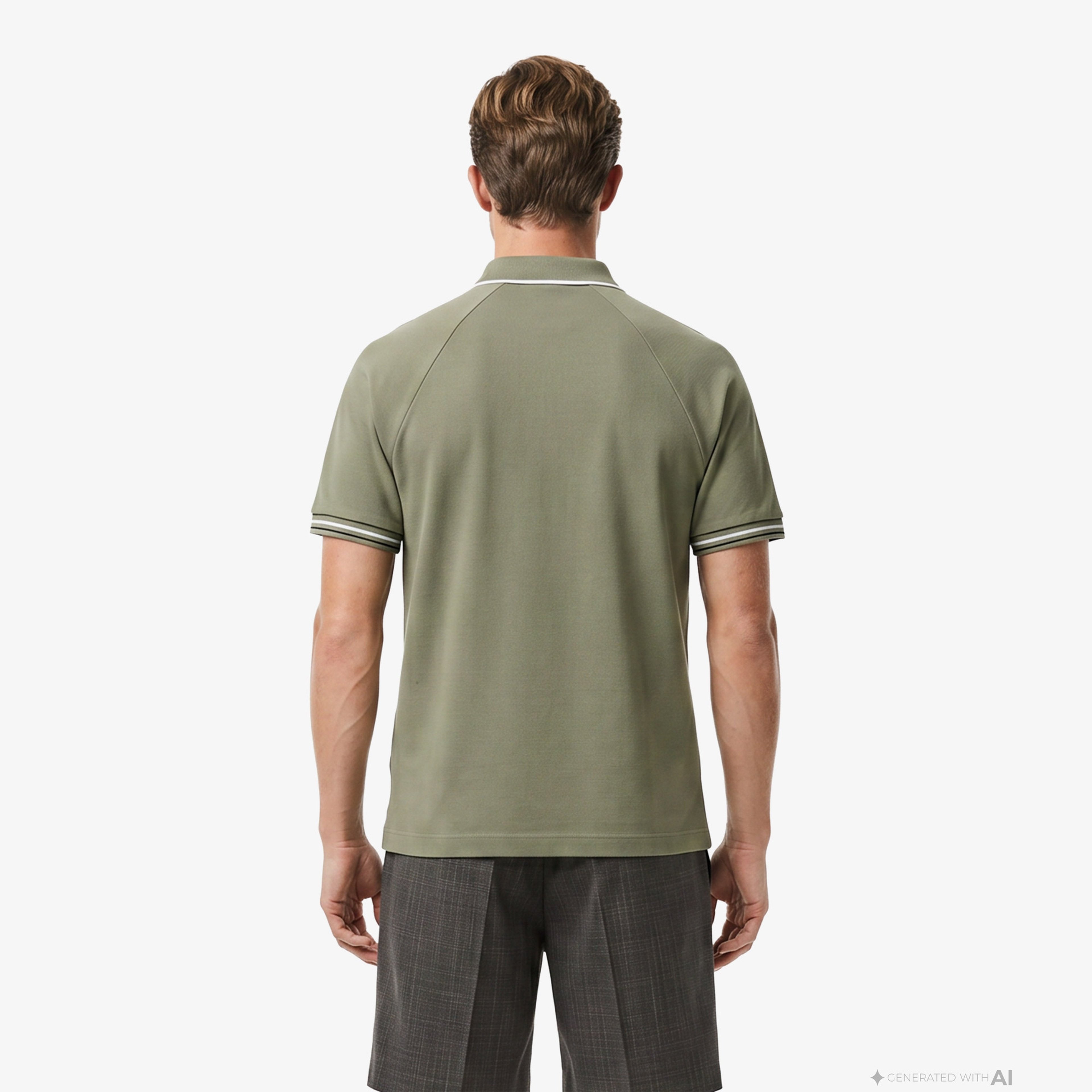 Erkek Regular Fit Haki Polo Erkek Regular Fit Haki Polo