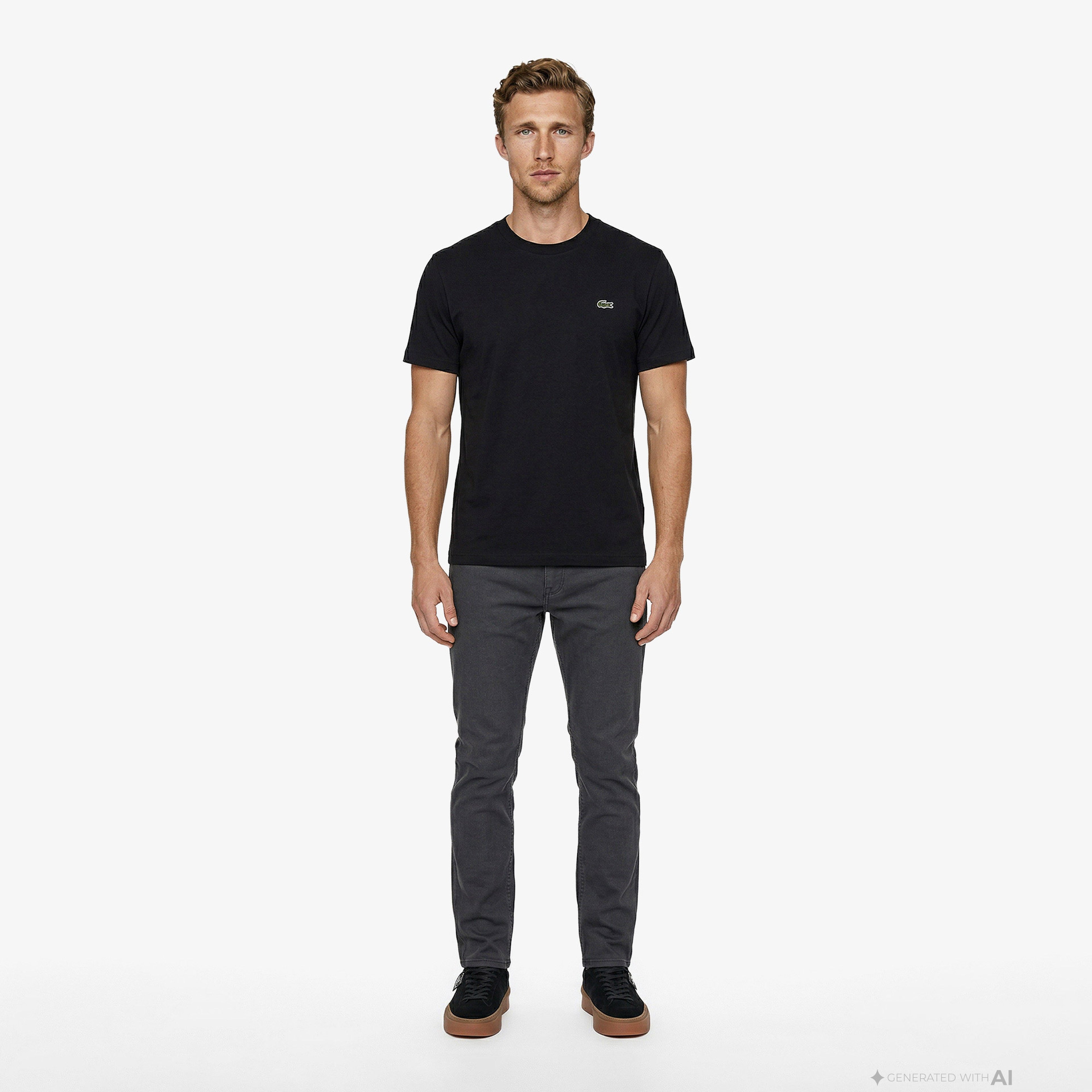 Erkek Slim Fit Koyu Gri Pantolon Erkek Slim Fit Koyu Gri Pantolon