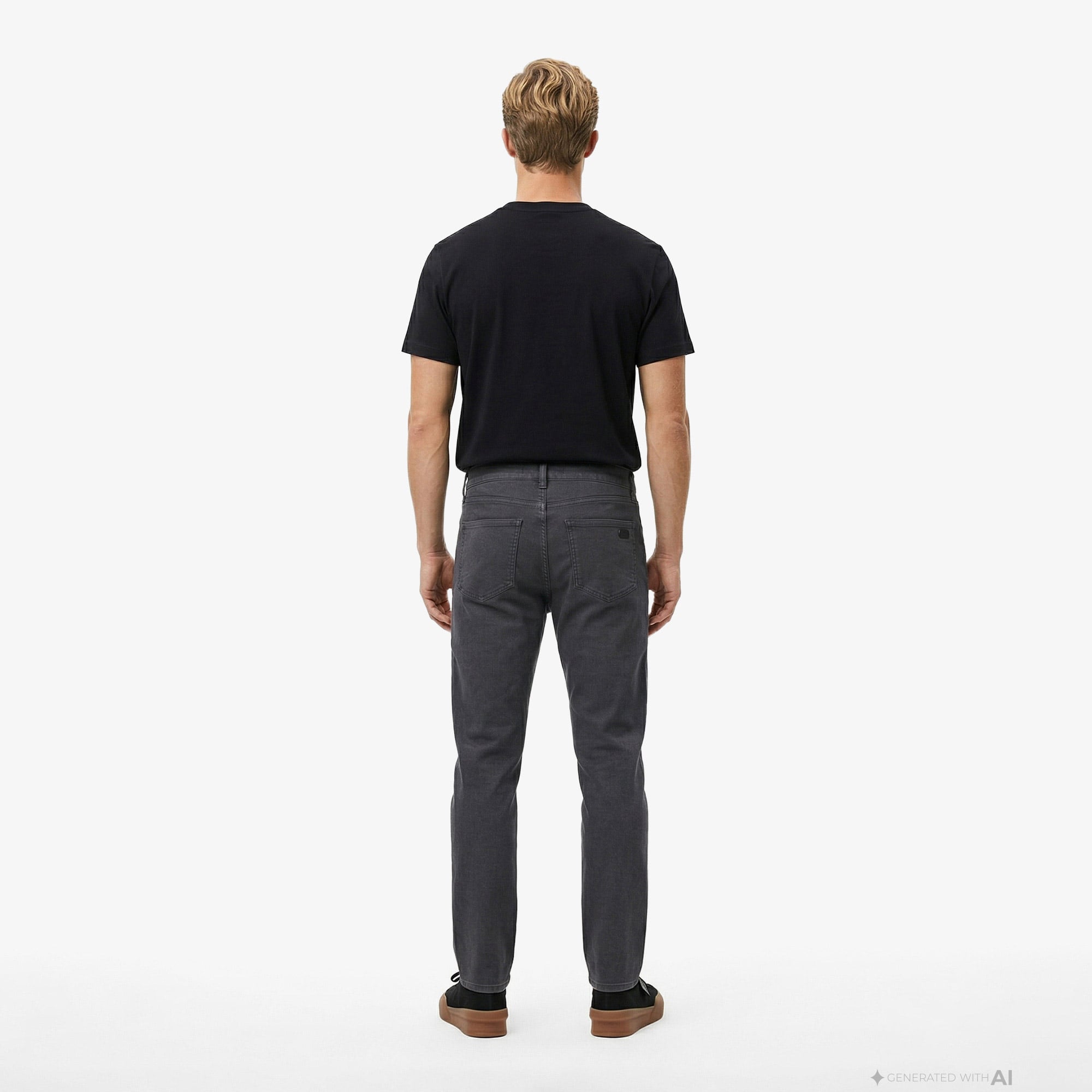 Lacoste Erkek Slim Fit Koyu Gri Pantolon görsel 2