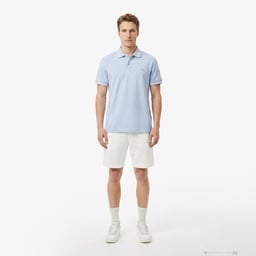 Erkek Regular Fit Mavi Polo Mavi