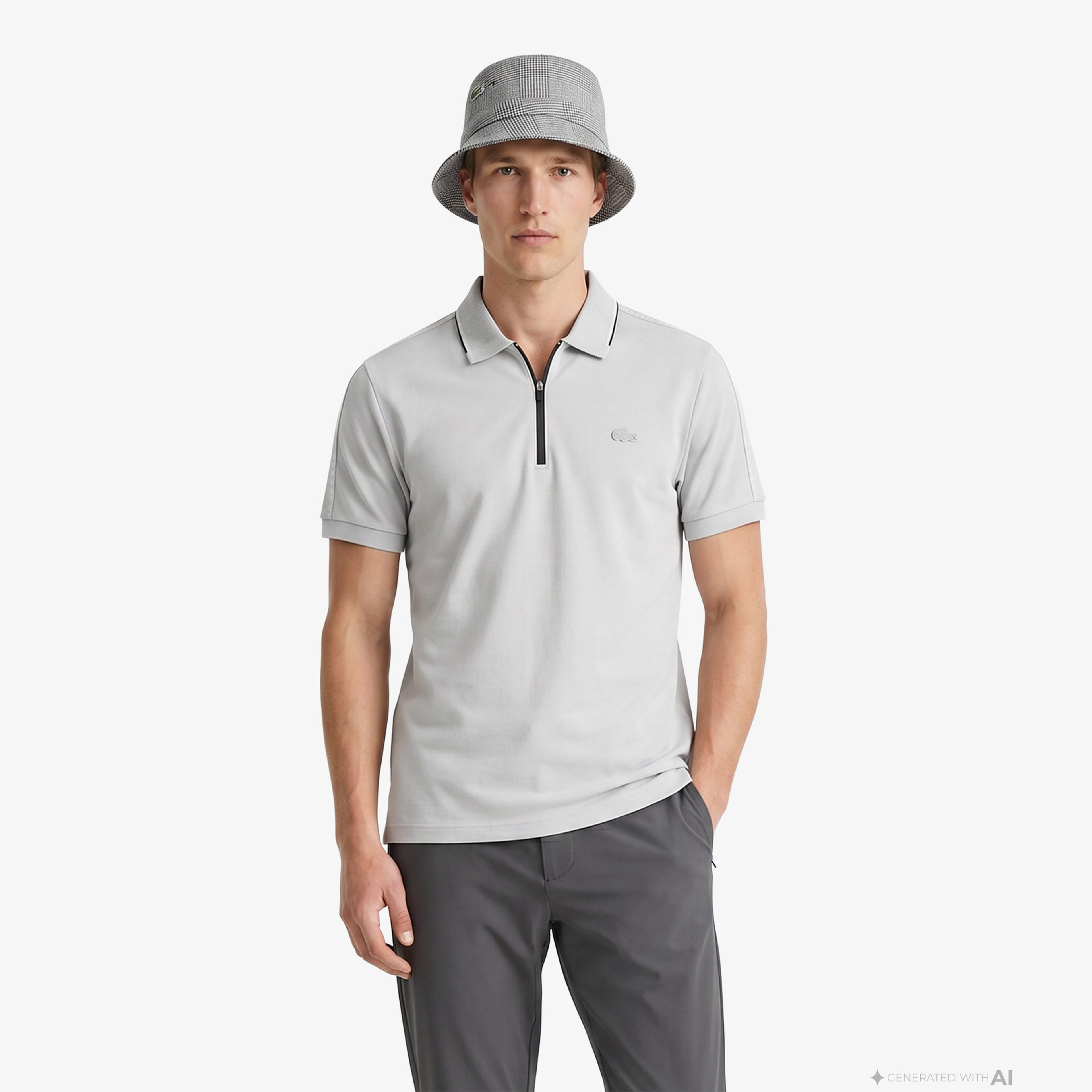 Erkek Regular Fit Gri Polo Erkek Regular Fit Gri Polo
