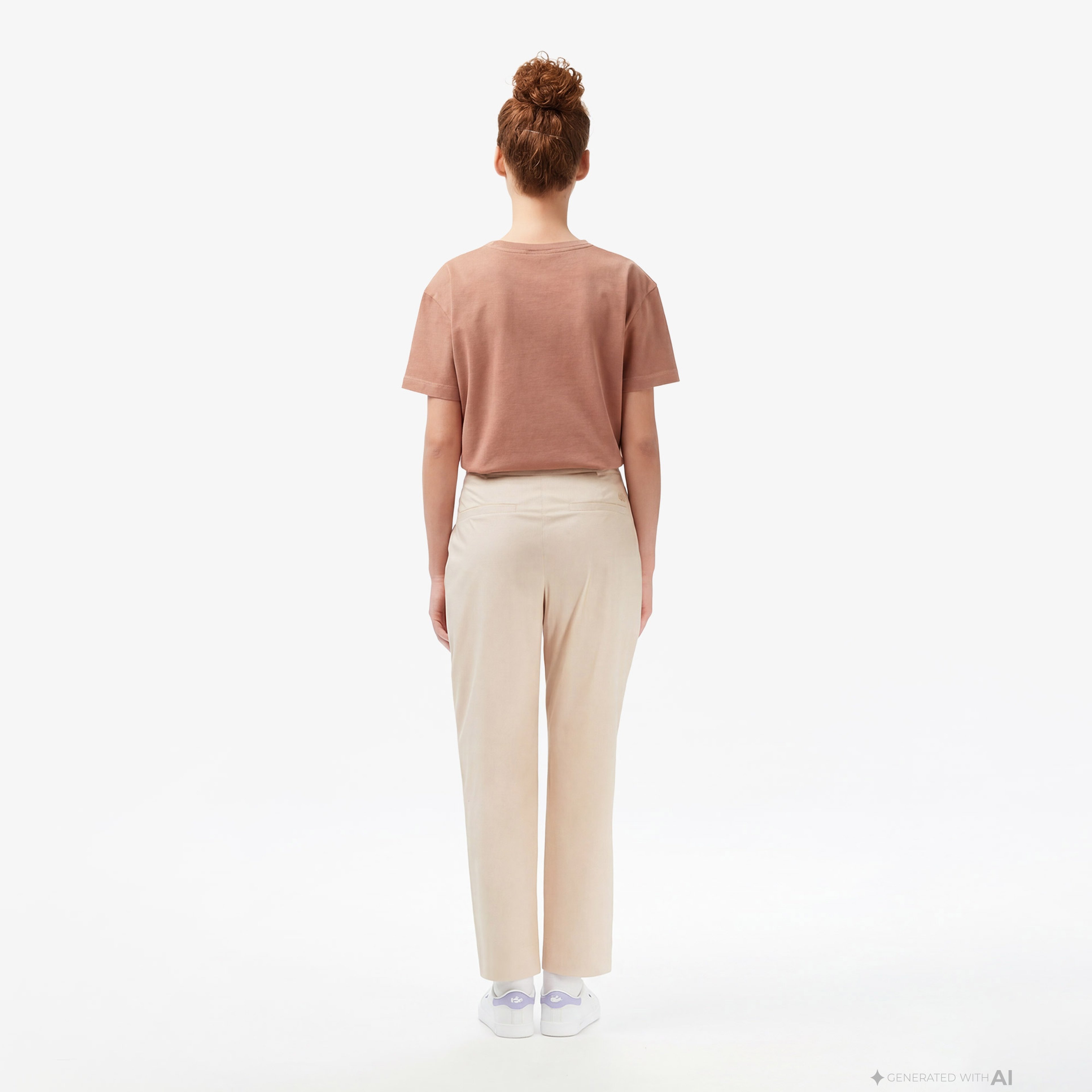 Kadın Regular Fit Pembe Pantolon