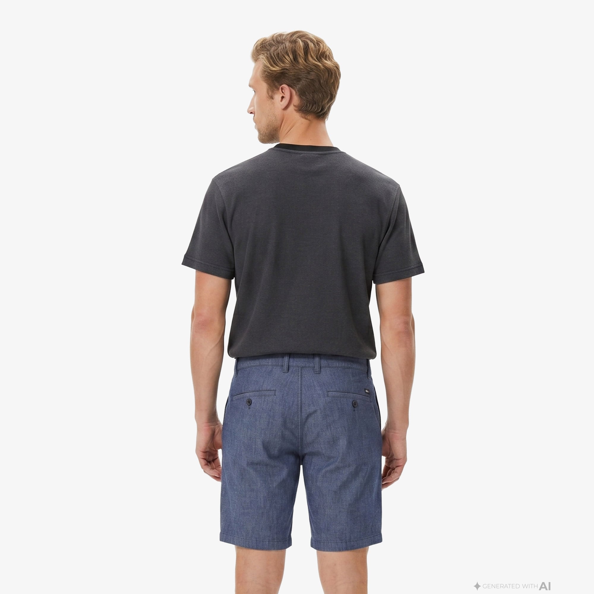 Lacoste Erkek Relaxed Fit Bisiklet Yaka Siyah T-Shirt görsel 3