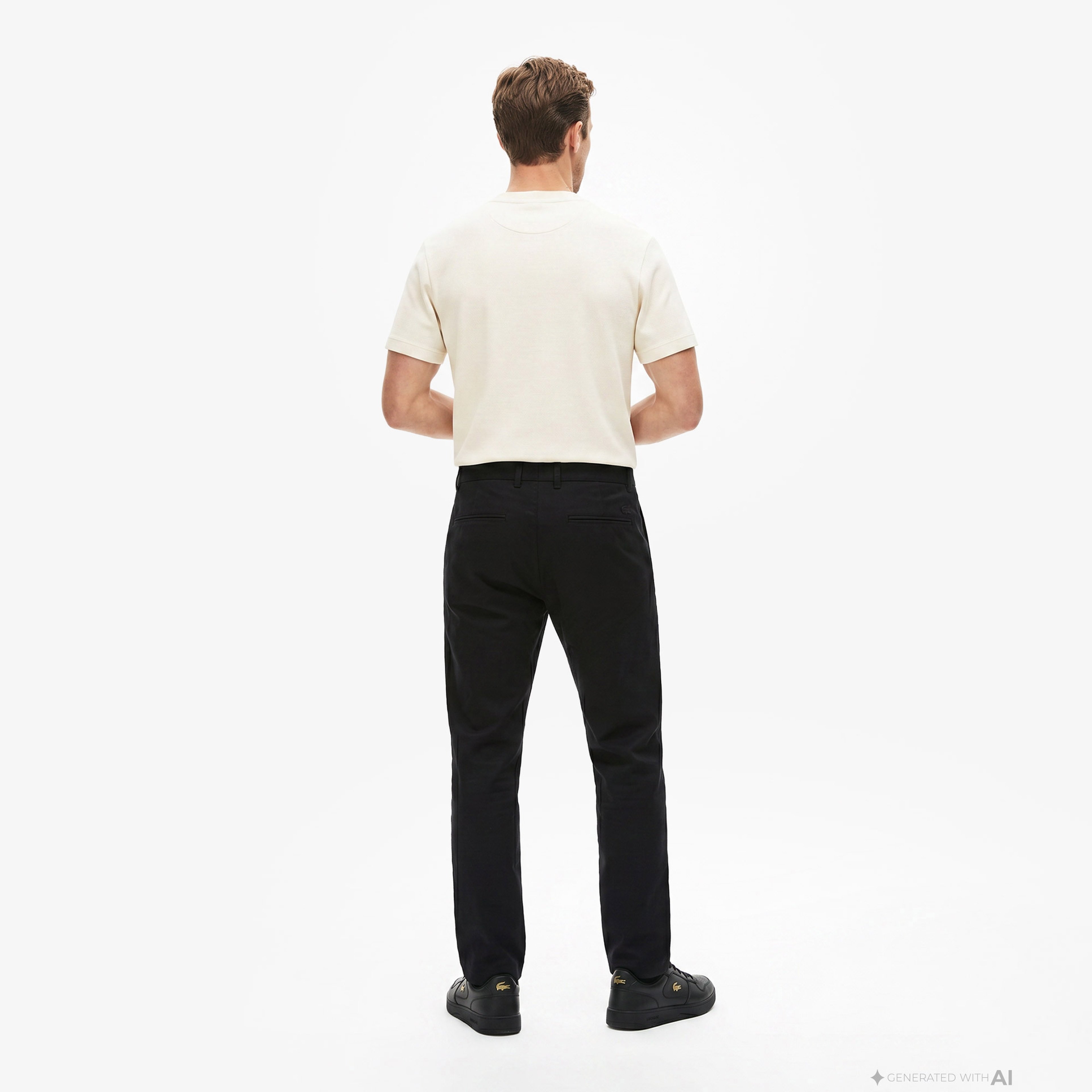 Erkek Slim Fit Siyah Chino Pantolon Erkek Slim Fit Siyah Chino Pantolon