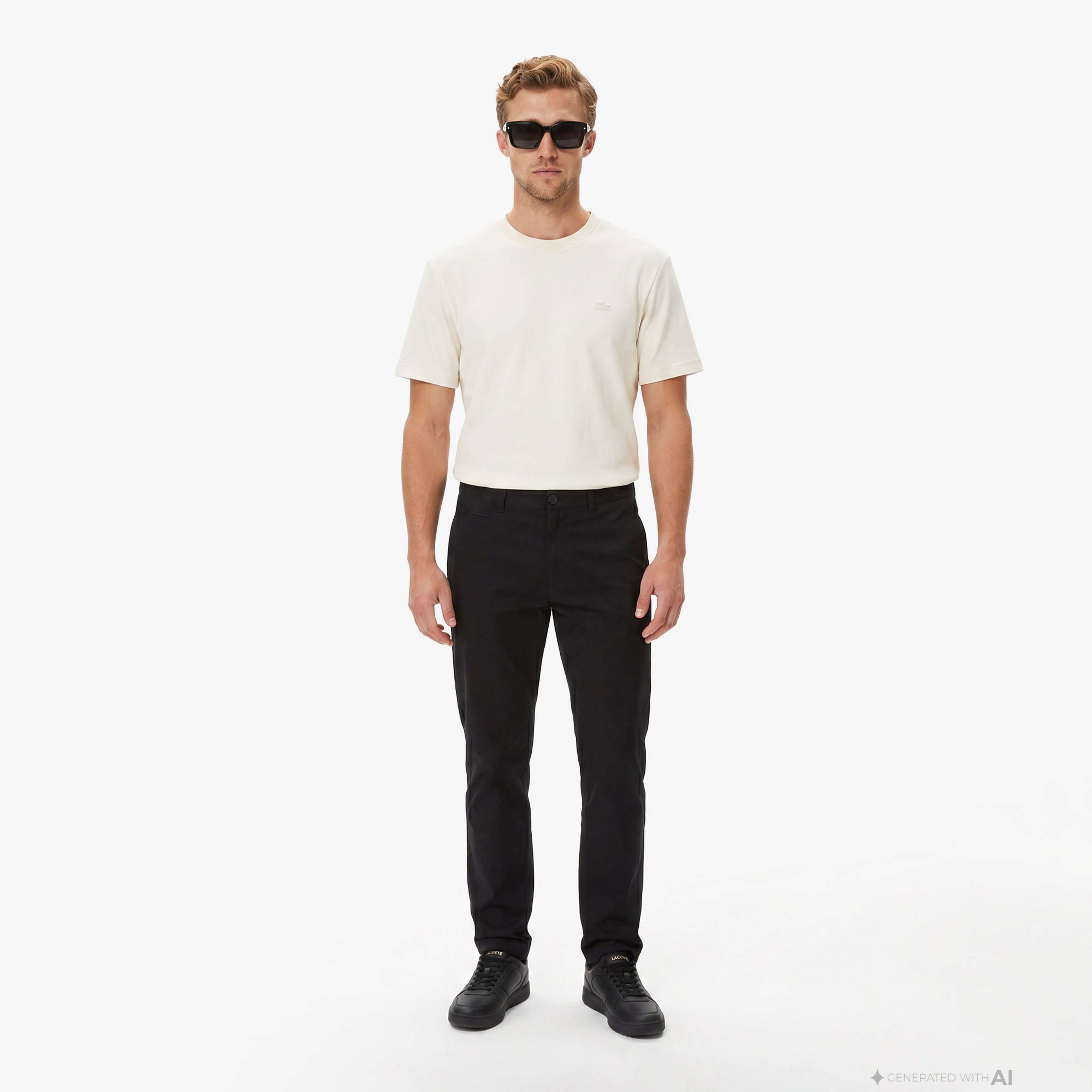 Erkek Slim Fit Siyah Chino Pantolon Erkek Slim Fit Siyah Chino Pantolon