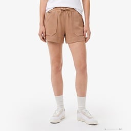 Kadın Relaxed Fit Kahverengi Şort Kahverengi