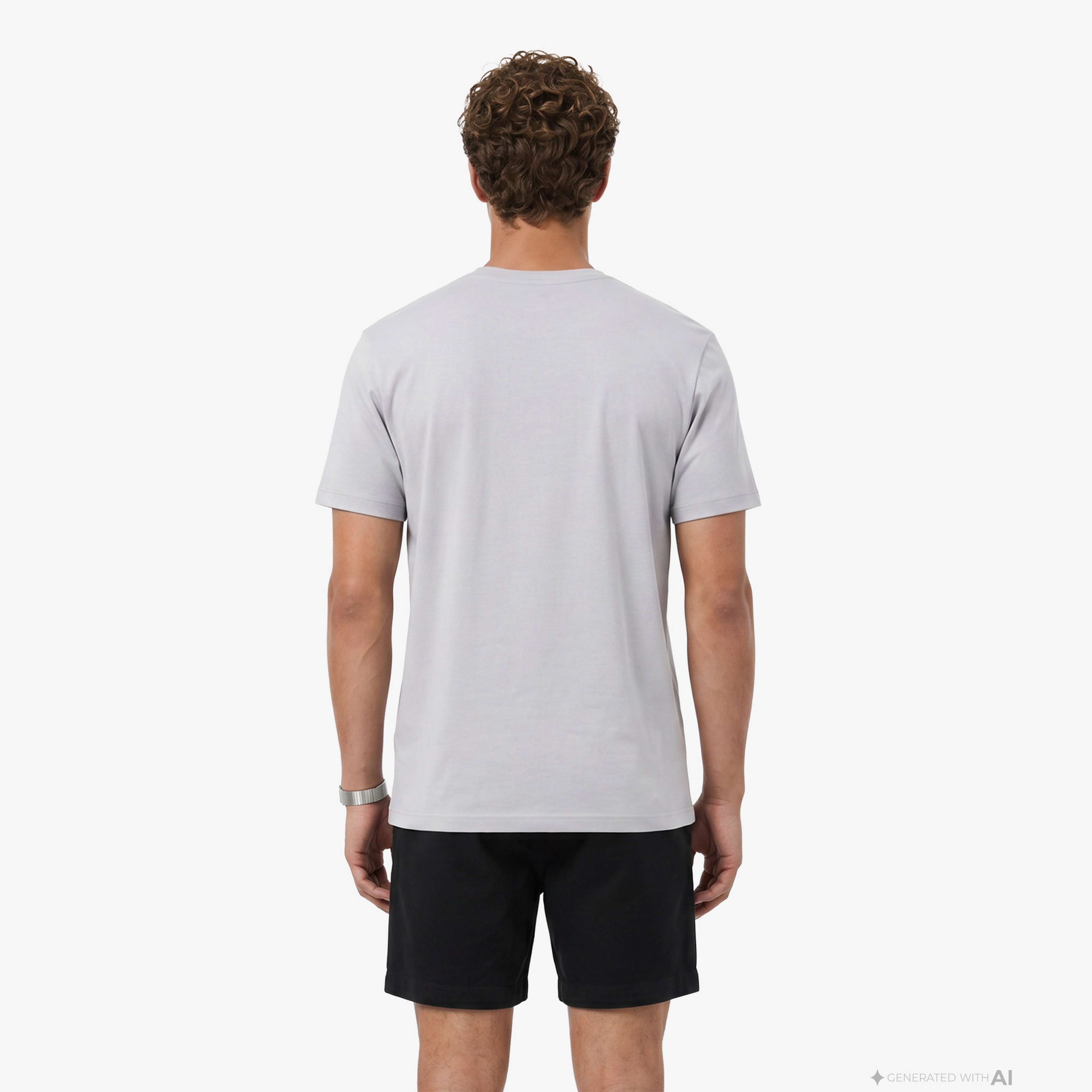Erkek Regular Fit Bisiklet Yaka Renk Bloklu Gri T-Shirt Erkek Regular Fit Bisiklet Yaka Renk Bloklu Gri T-Shirt