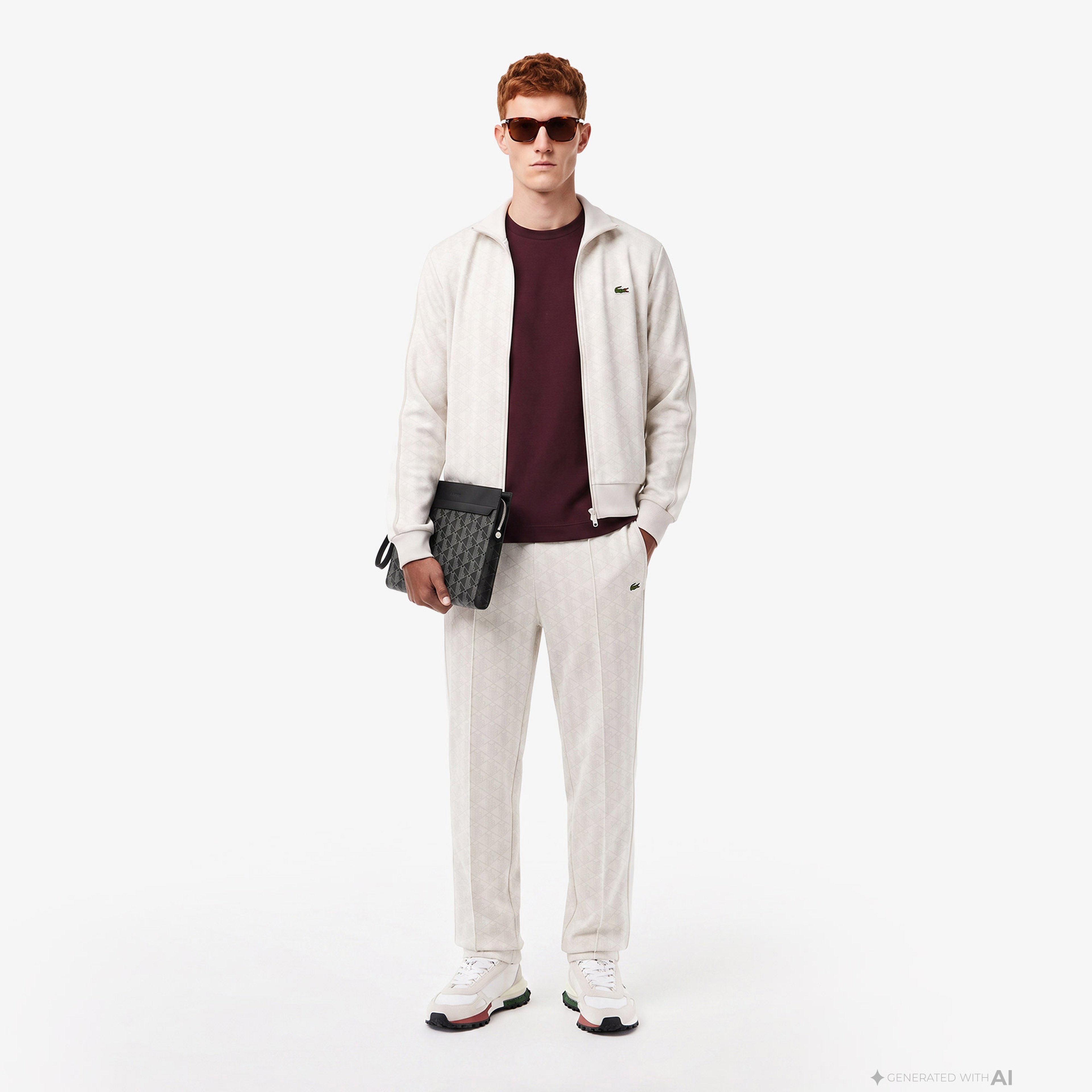 Erkek Oversize Fit Bisiklet Yaka Bordo T-Shirt Erkek Oversize Fit Bisiklet Yaka Bordo T-Shirt